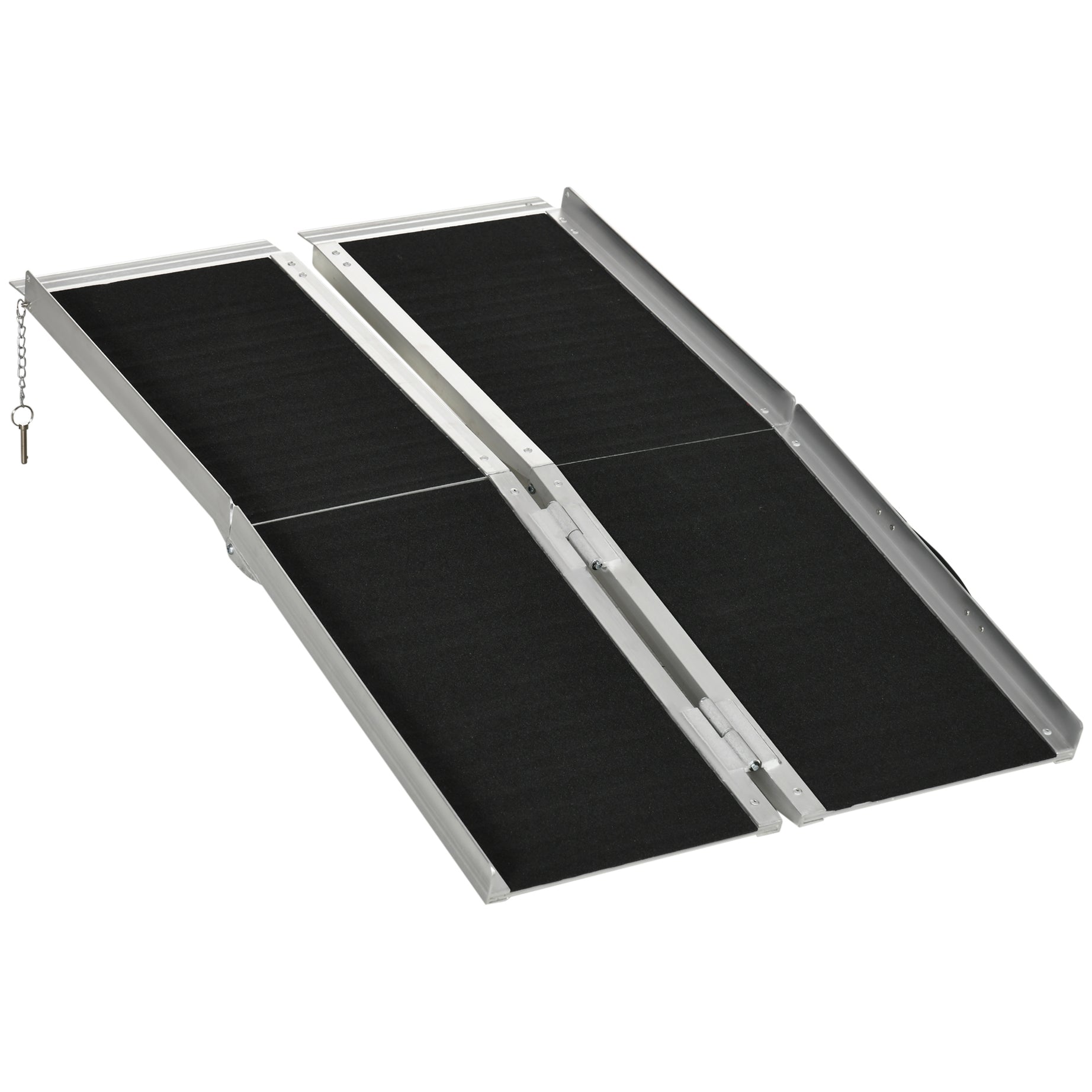 Portable Portable Wheelchair Ramp for Home, Threshold Handicap Ramp--1