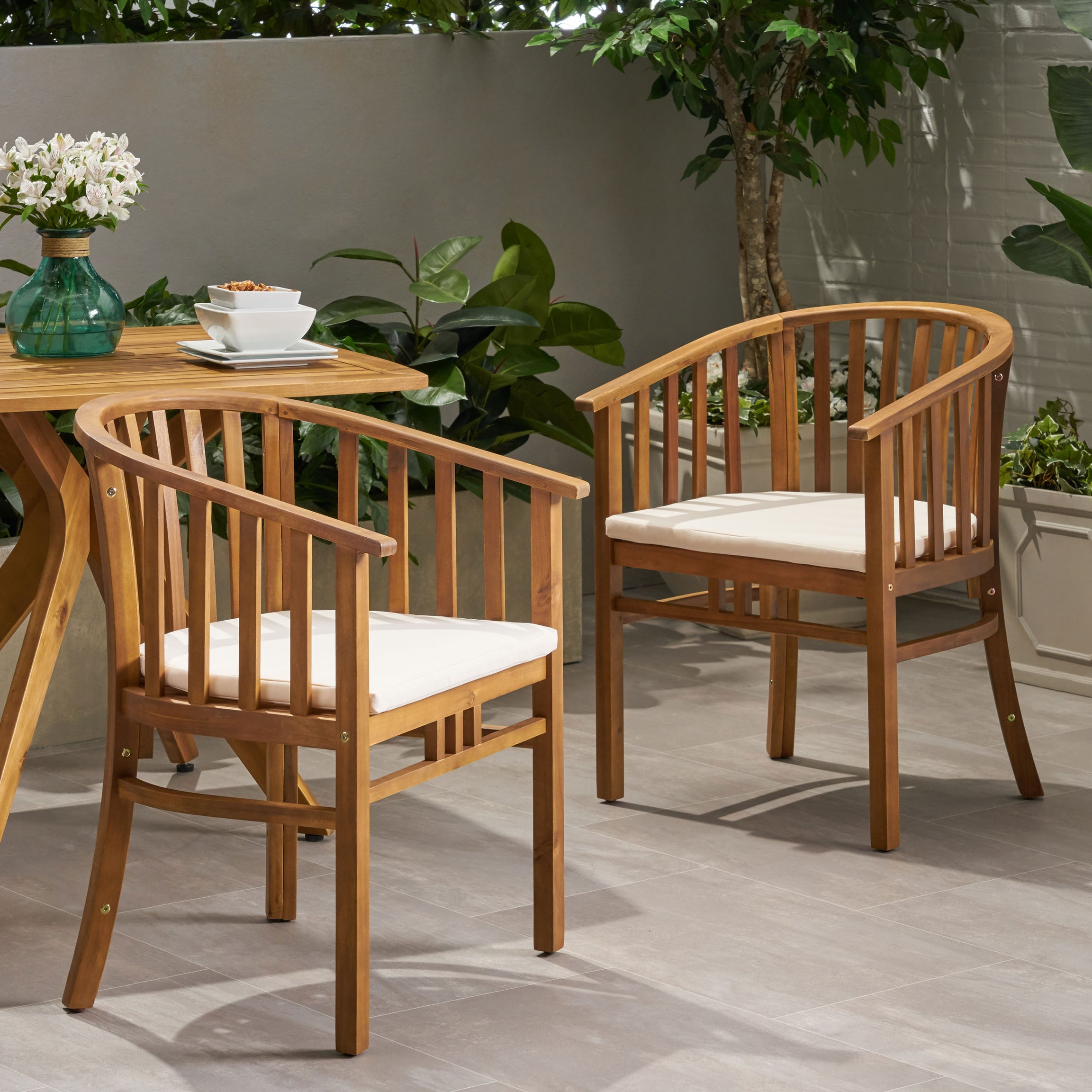 ALONDRA DINING CHAIR, TEAK--1