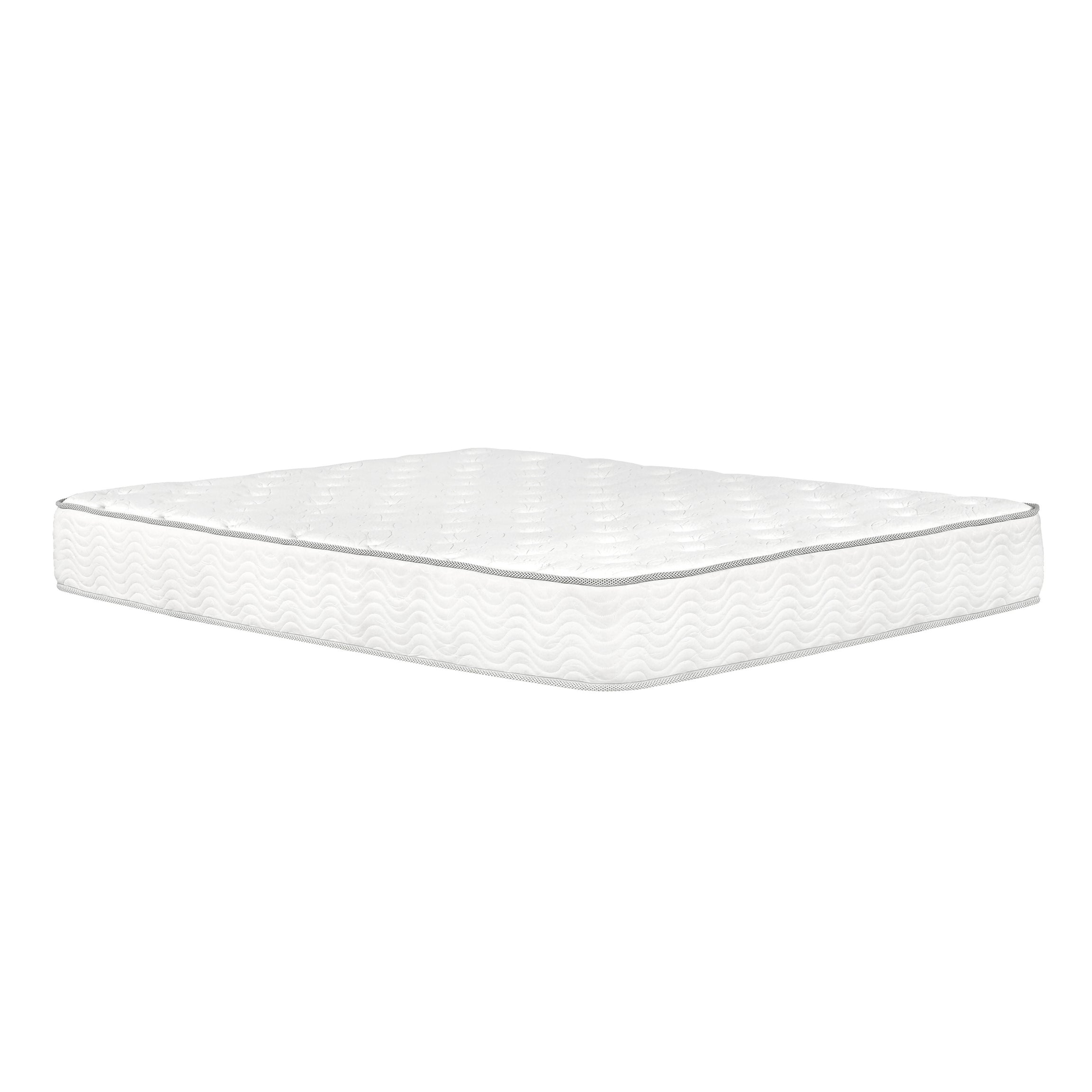 Premium 9 in. Medium Pocket Spring Mattress - Cal King, White--1