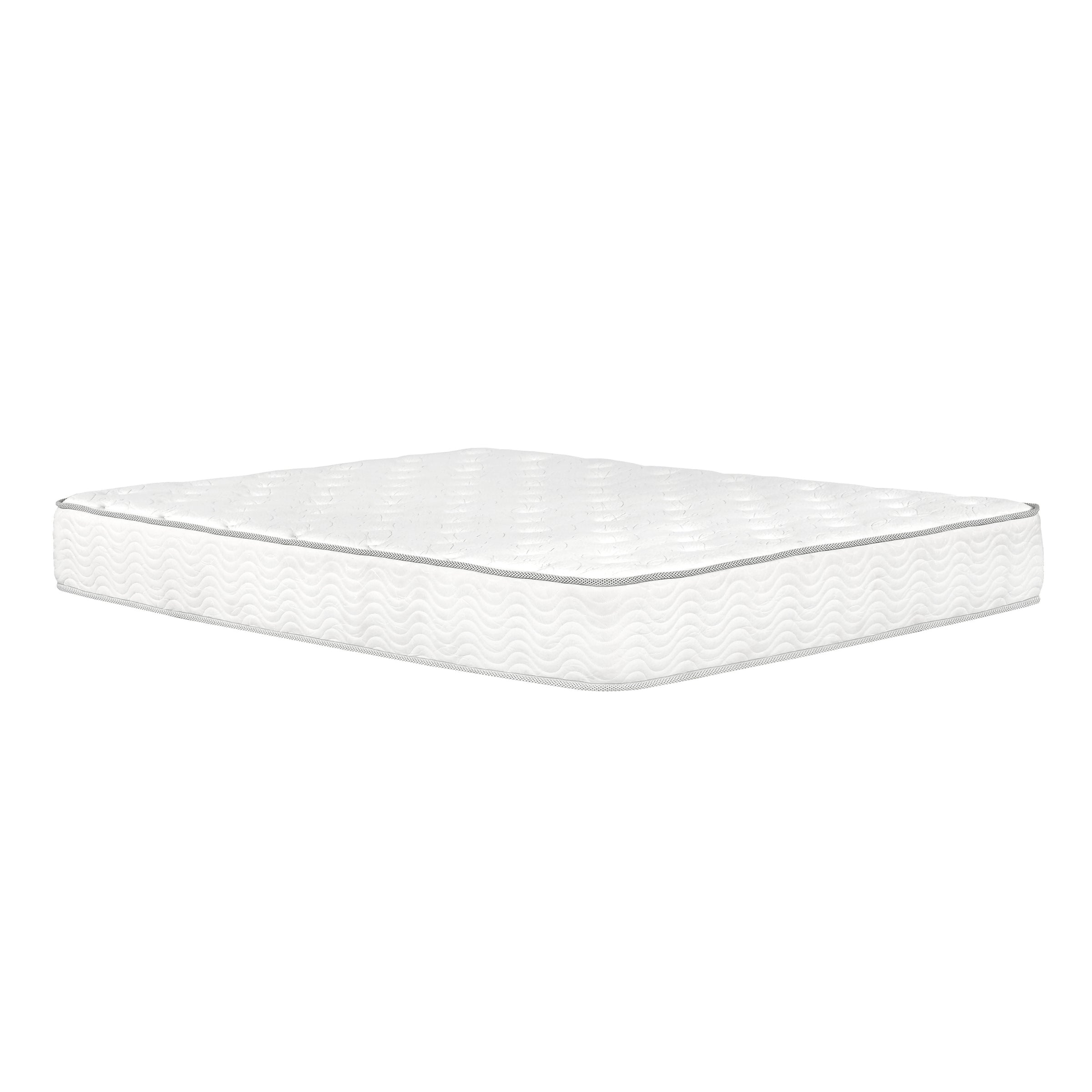 Premium 9 in. Medium Pocket Bed in a Box Spring Mattress - Queen Size, White--1