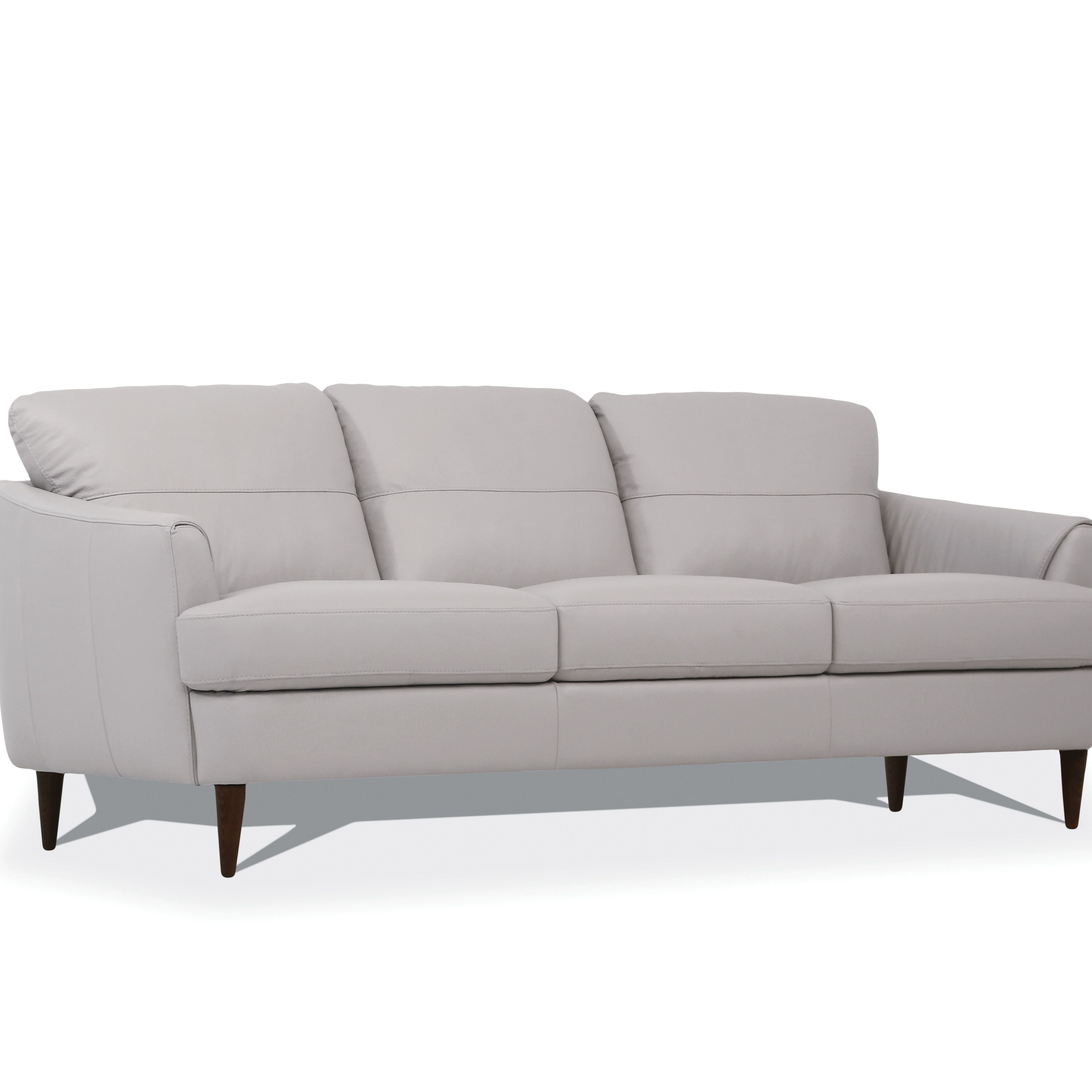 ACME Helena Sofa, Pearl Gray Leather 54575--2