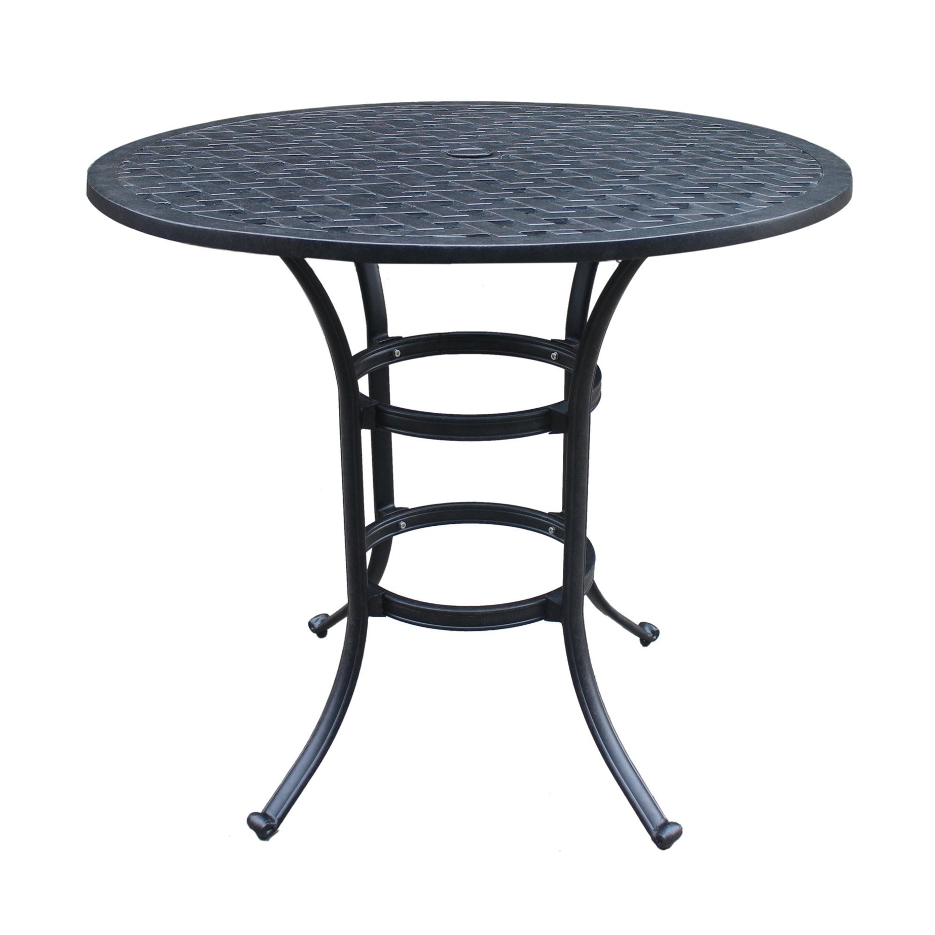 Round Bar Table, Dark Lava Bronze--1