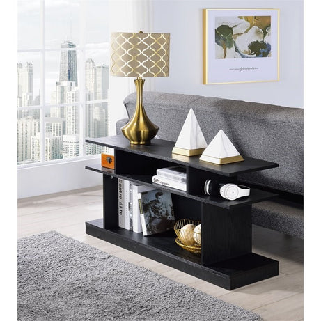 ACME Sollix Sofa Table, Black Finish 90885--1