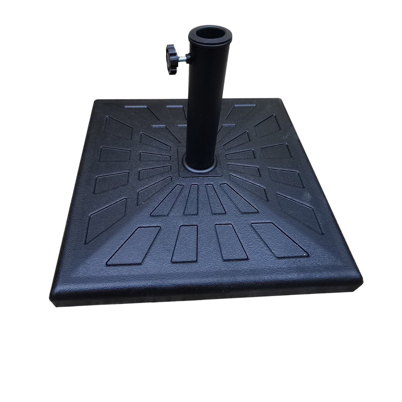 42 Pound Square Resin Umbrella Base--1