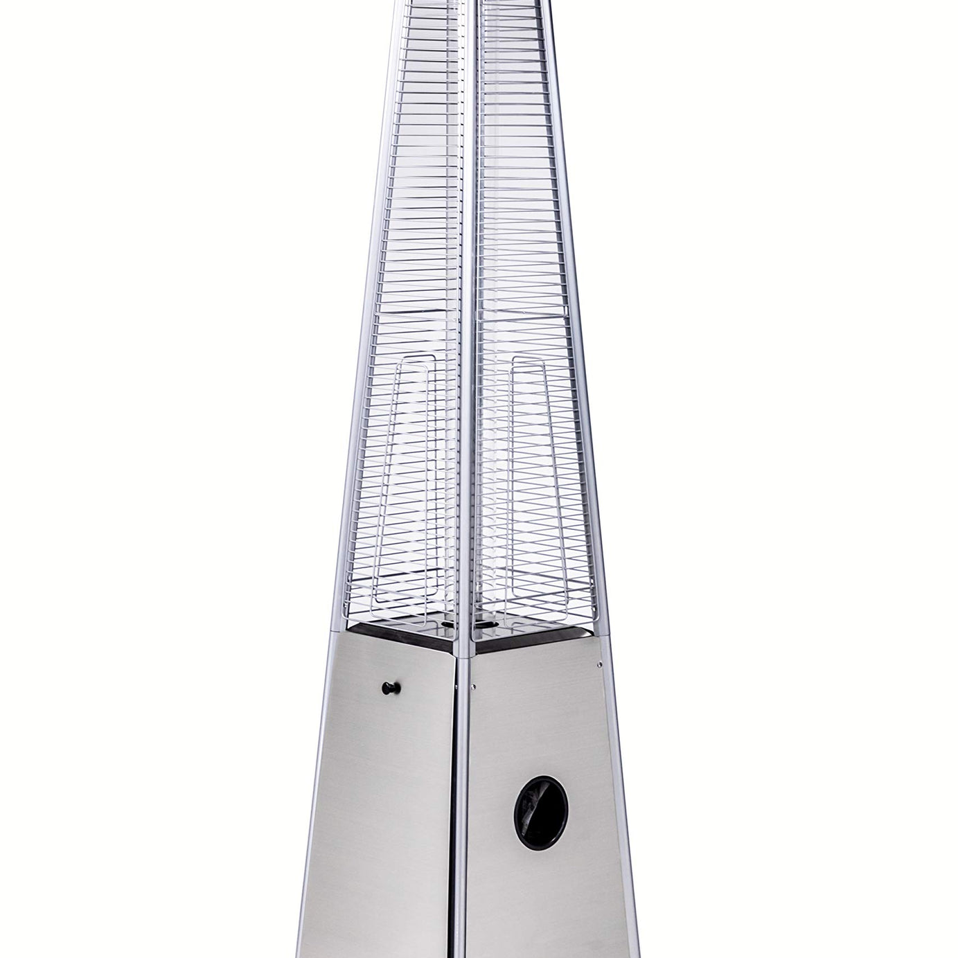 Quartz Galss Tube Patio Heater, Visual Flame Heater 40000BTU -Stainless Steel--1