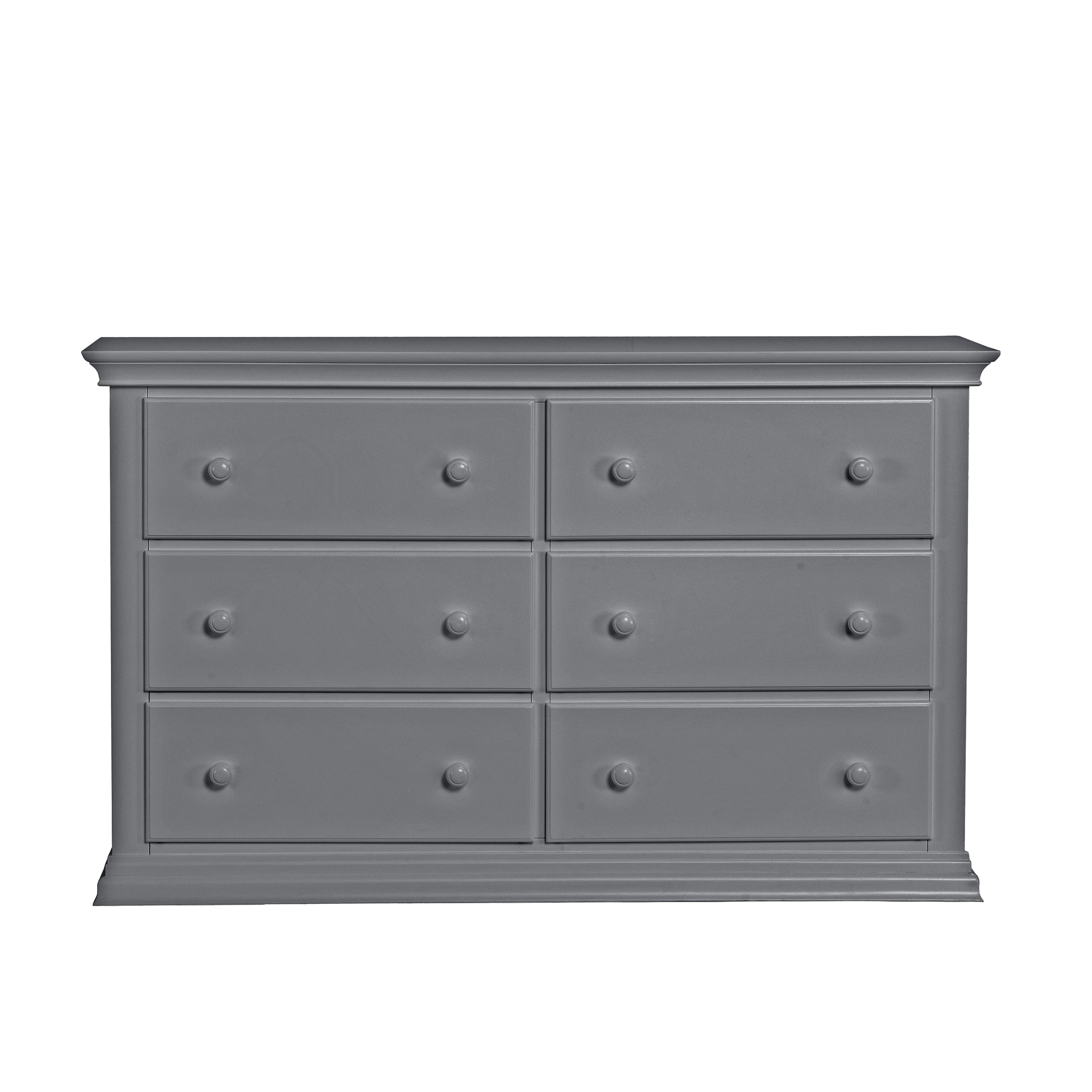 Universal 6 Drawer Dresser Gray--1