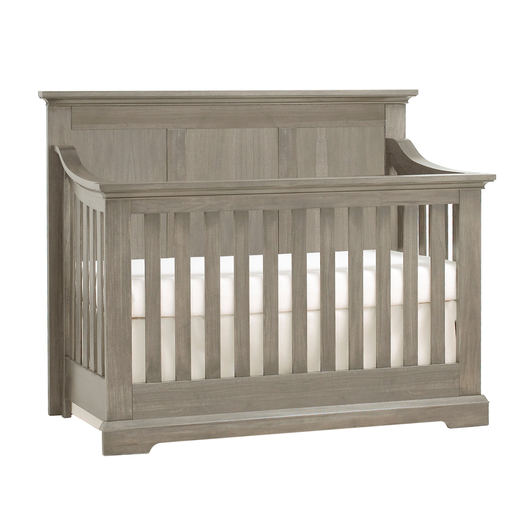 Jackson 4-in-1 Convertible Crib Ash Gray--1