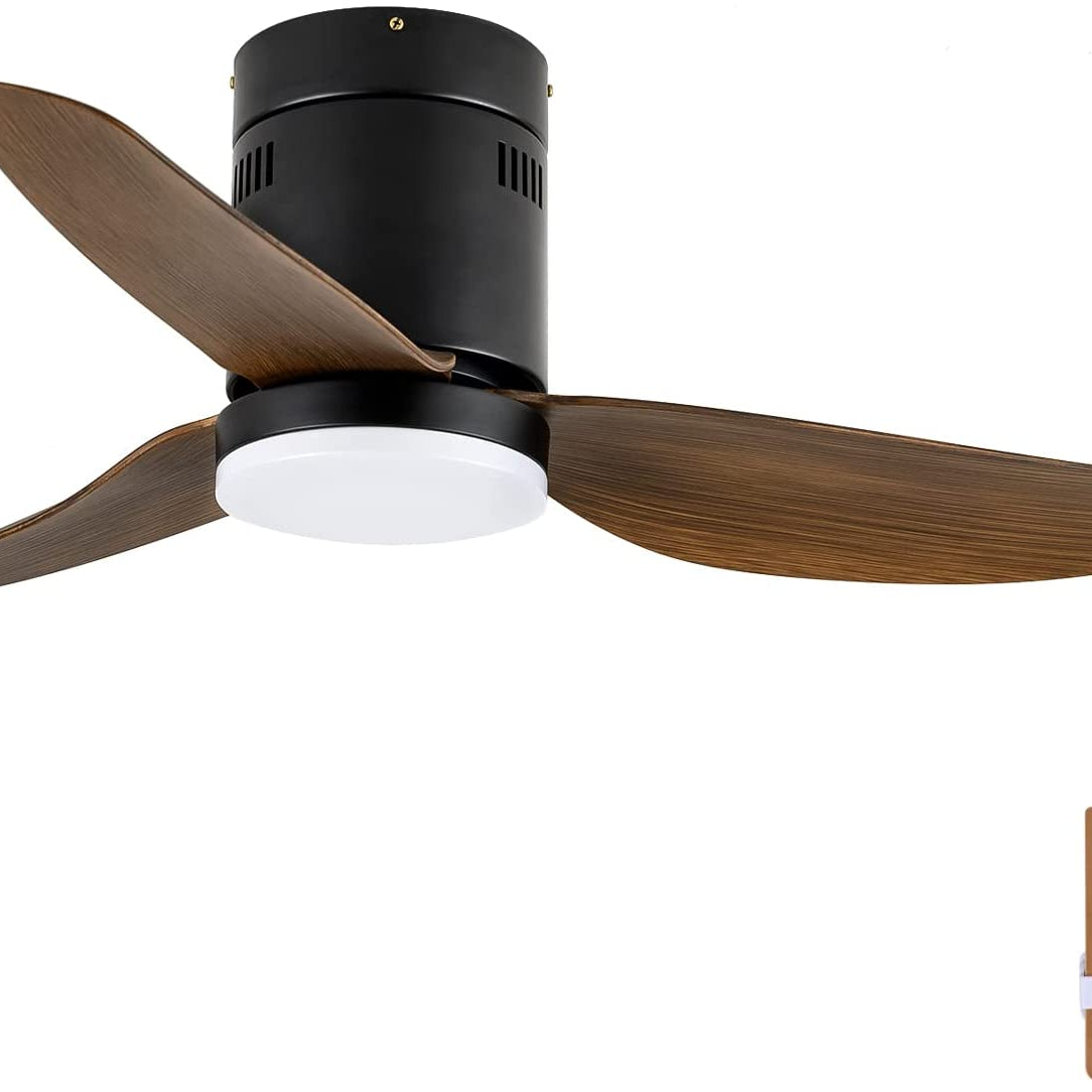 Simple Deluxe 40-inch Ceiling Fan with LED Light and Remote Control, 6-Speed Modes, 2 Rotating Modes , Timer--1