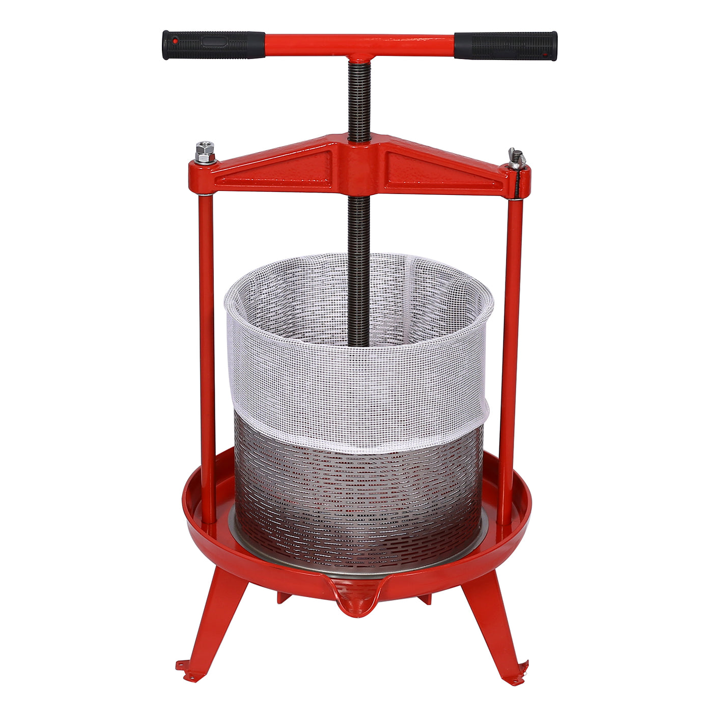 Stainless Steel Fruit and Wine Press 3.69gallon/14L--1