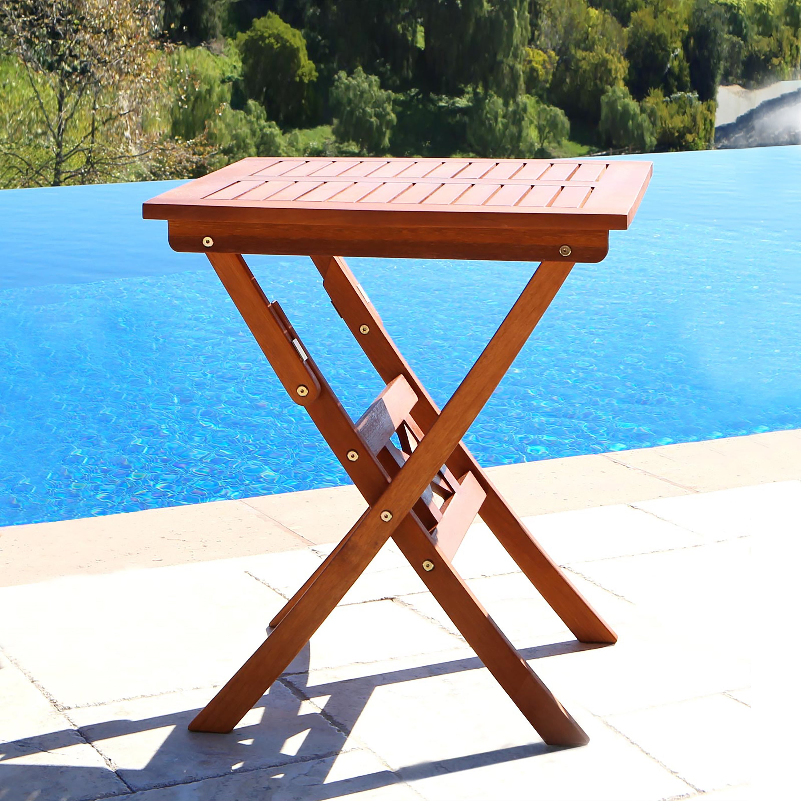 Malibu Outdoor Folding Bistro Table--1