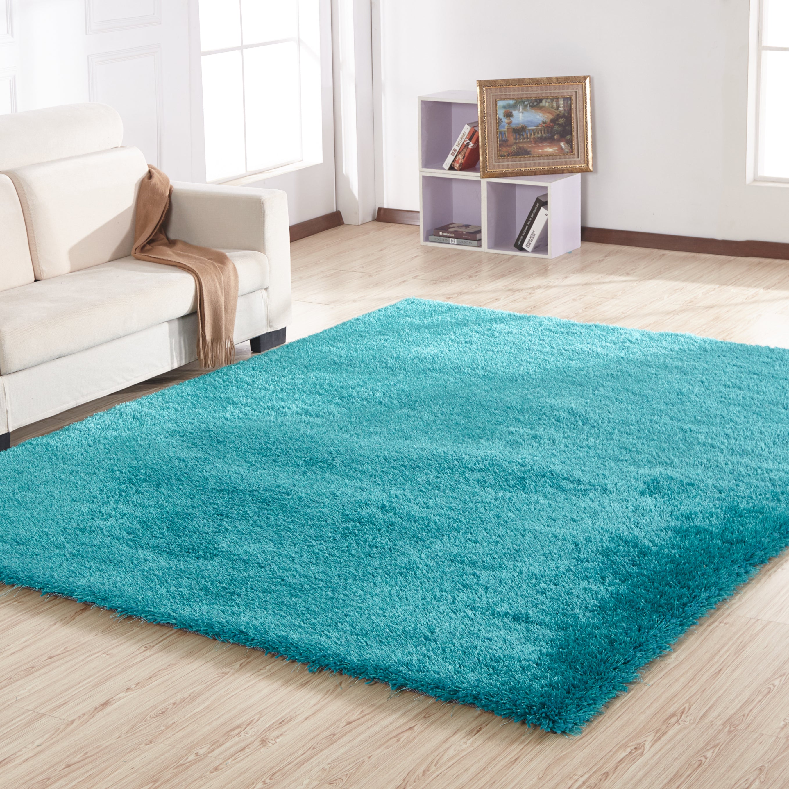 "Chubby Shaggy" Hand Tufted Area Rug--1