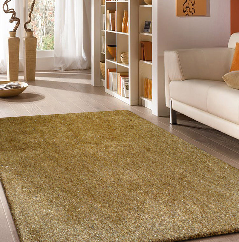 "Fancy Shaggy" Hand Tufted Area Rug--1