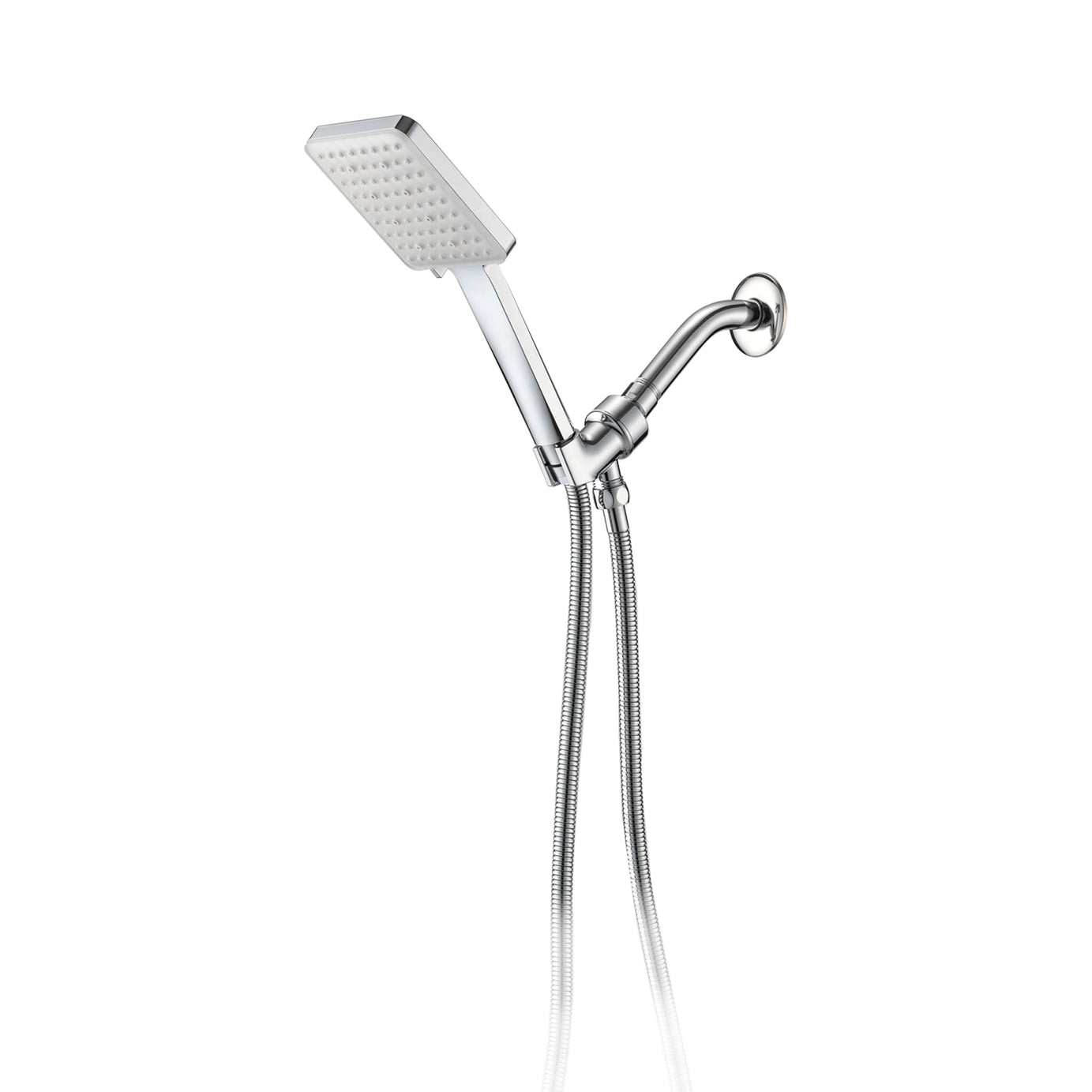 Chrome high pressure multi function with hand held shower faucet--1