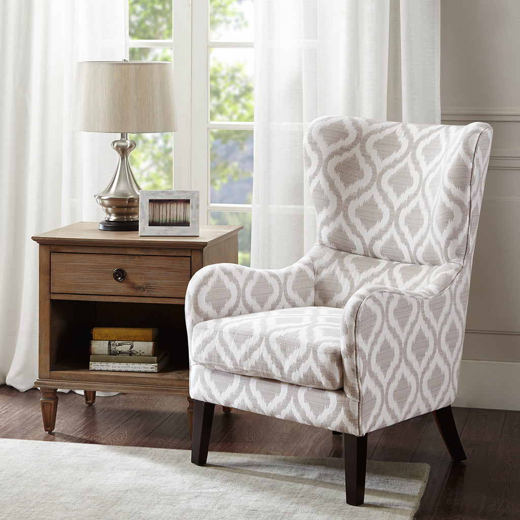 Arianna Swoop Wing Chair--1