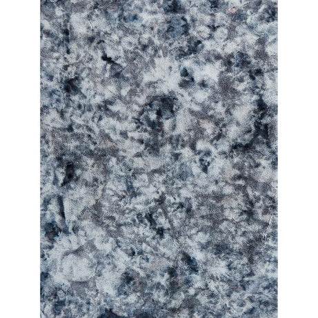 Lily Luxury Chinchilla Faux Fur Rectangular Area Rug--1