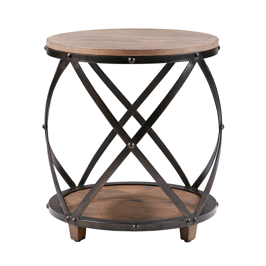 [Only support Drop Shipping Buyer] Cirque Bent Metal Accent Table--1