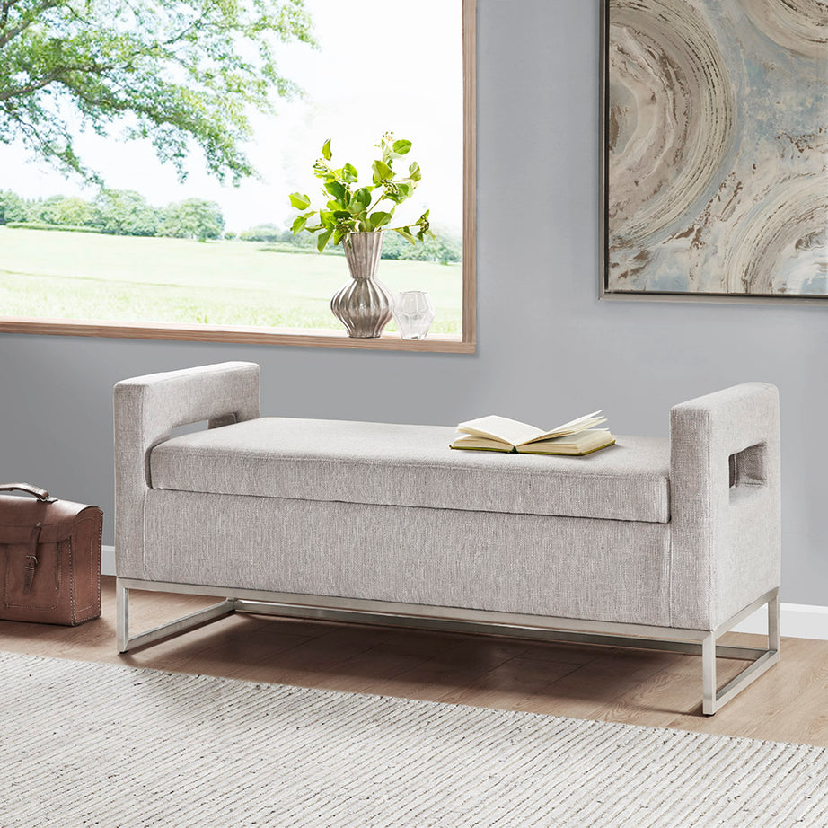 Soft Close Storage Bench--1