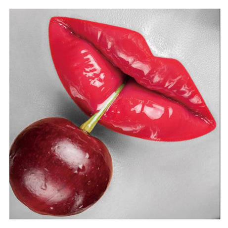 Oppidan Home "Cherry Lips" Acrylic Wall Art (40"H X 40"W)--1