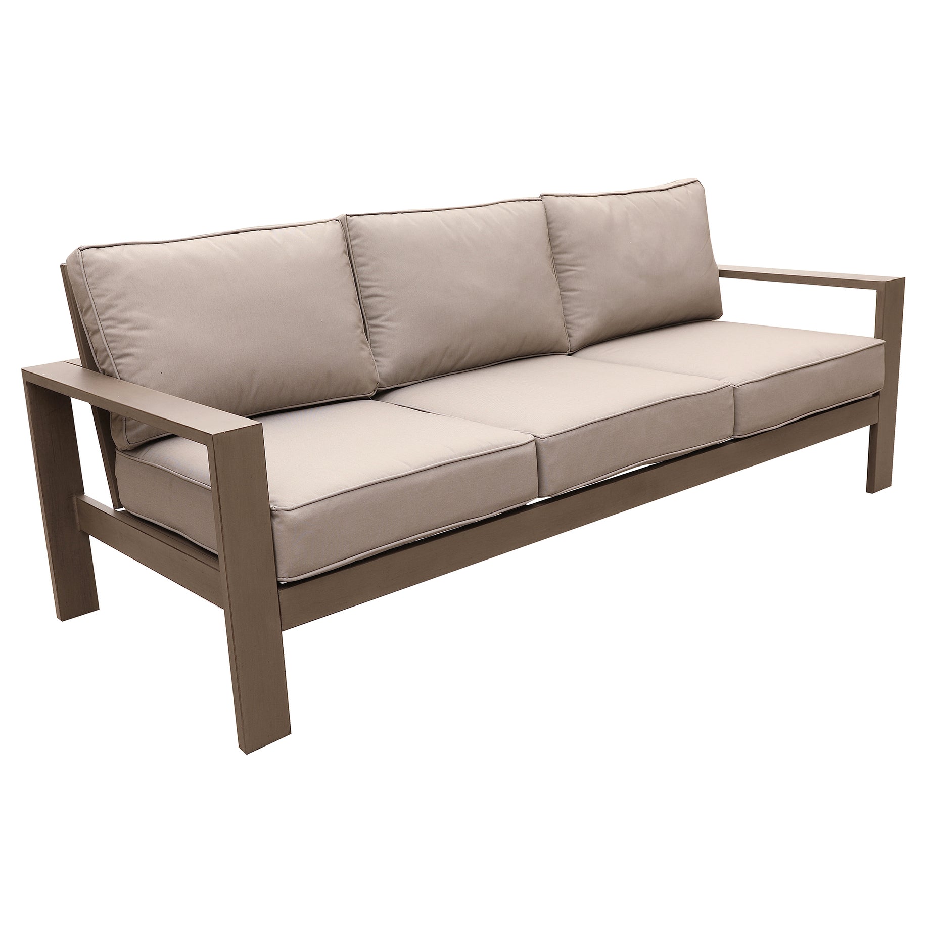 Sofa, Wood Grained--1