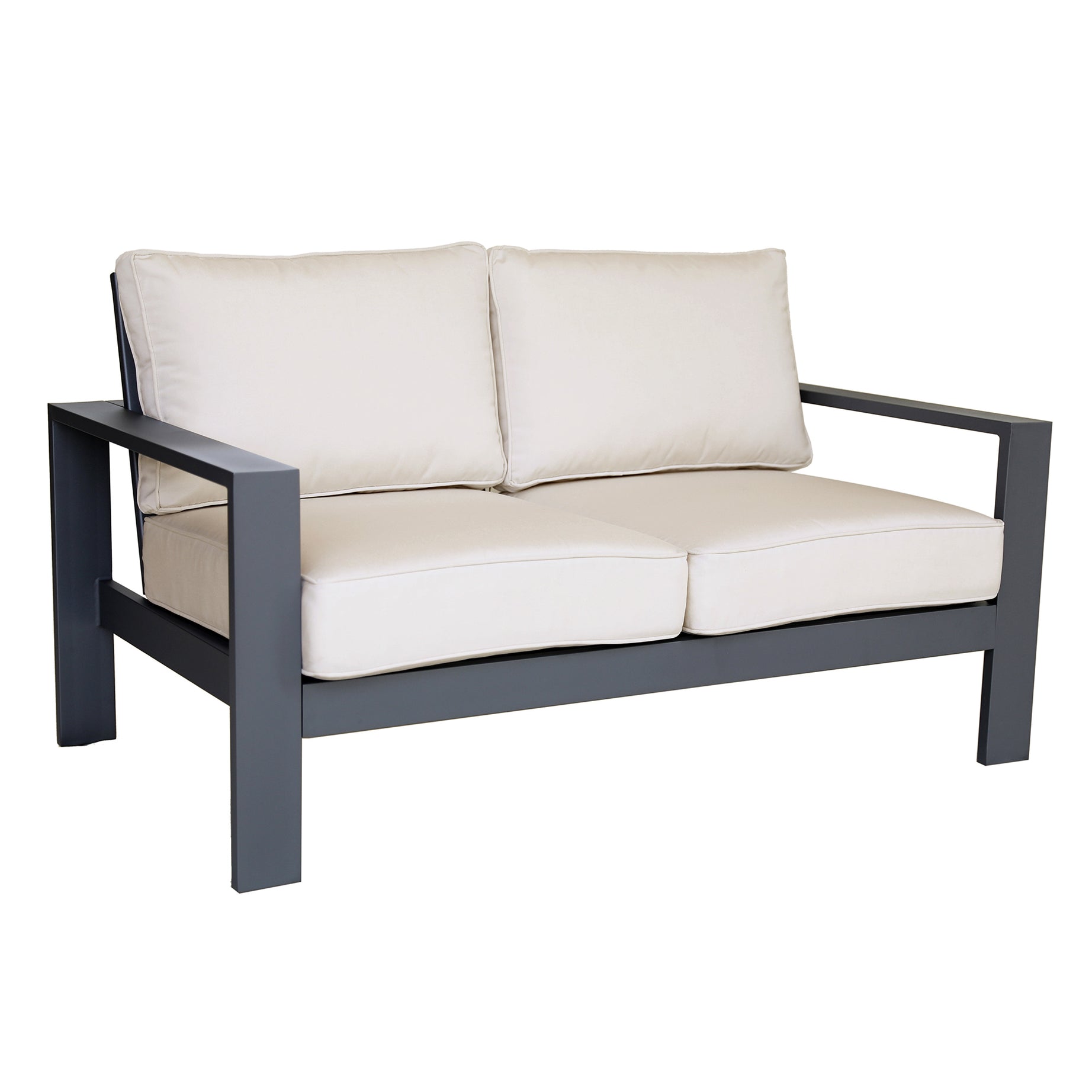 Loveseat, Powdered Pewter--1