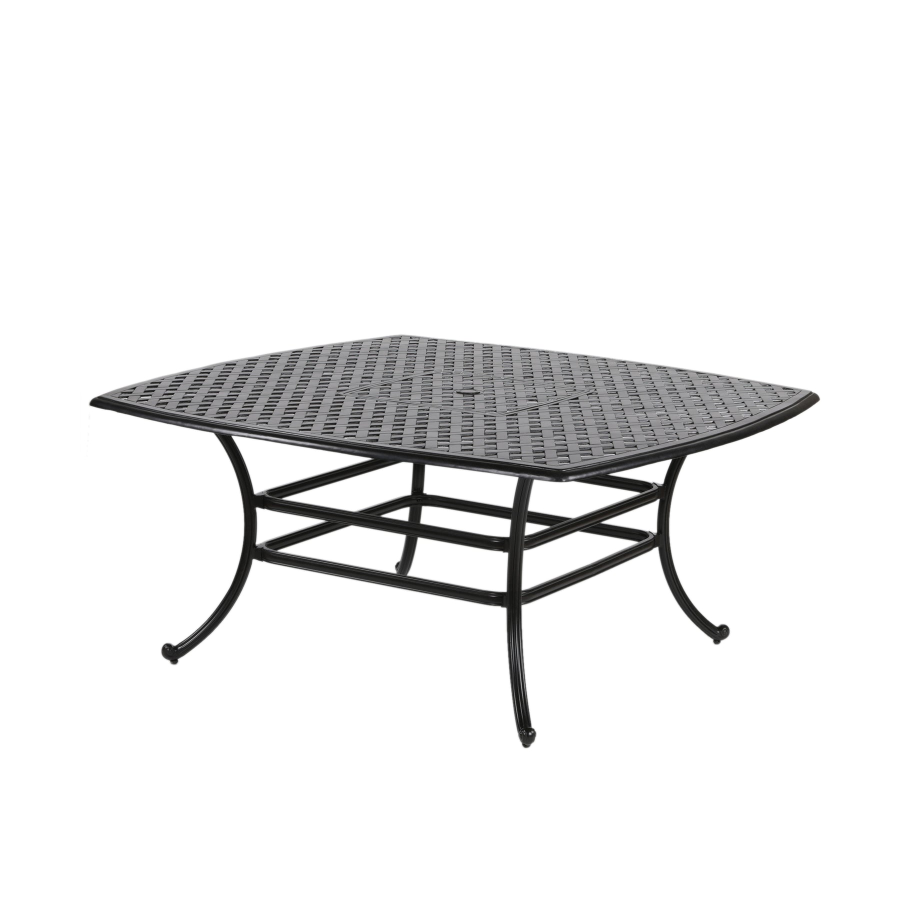 64" Square Dining Table, Dark Lava Bronze--1