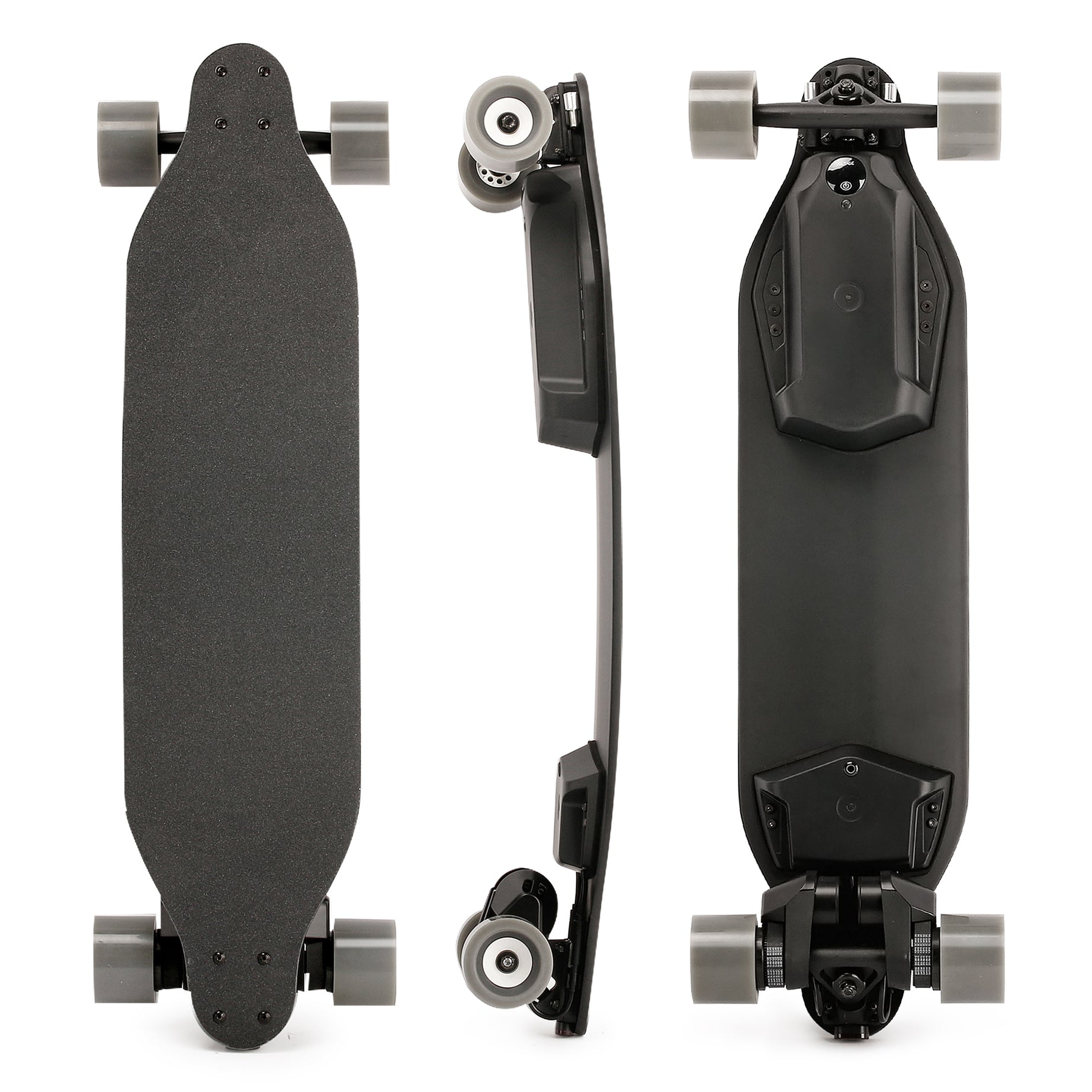 New Portable Remote Control All Terrain Longboard Electric Skateboard longboard with dual belt motors for sale--1