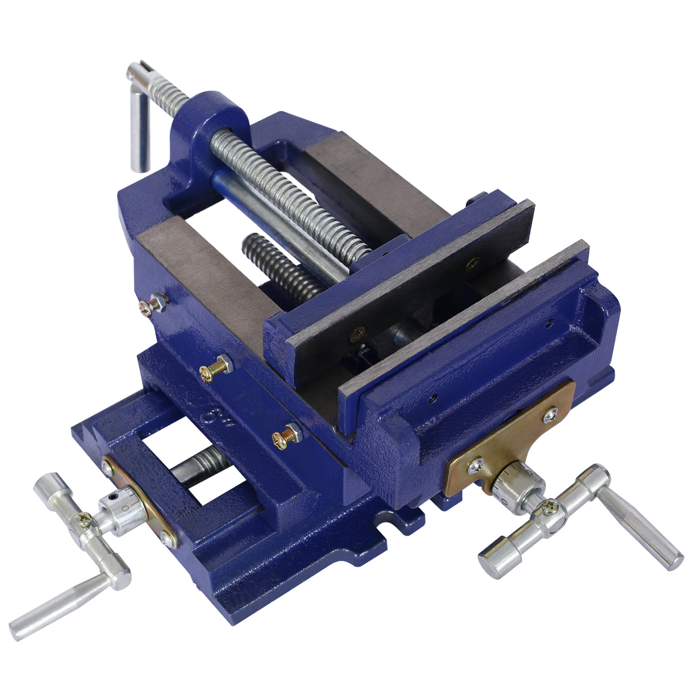 Cross slide vise, Drill Press Vise 6inch,drill press metal milling 2 way X-Y ,benchtop wood working clamp machine--1