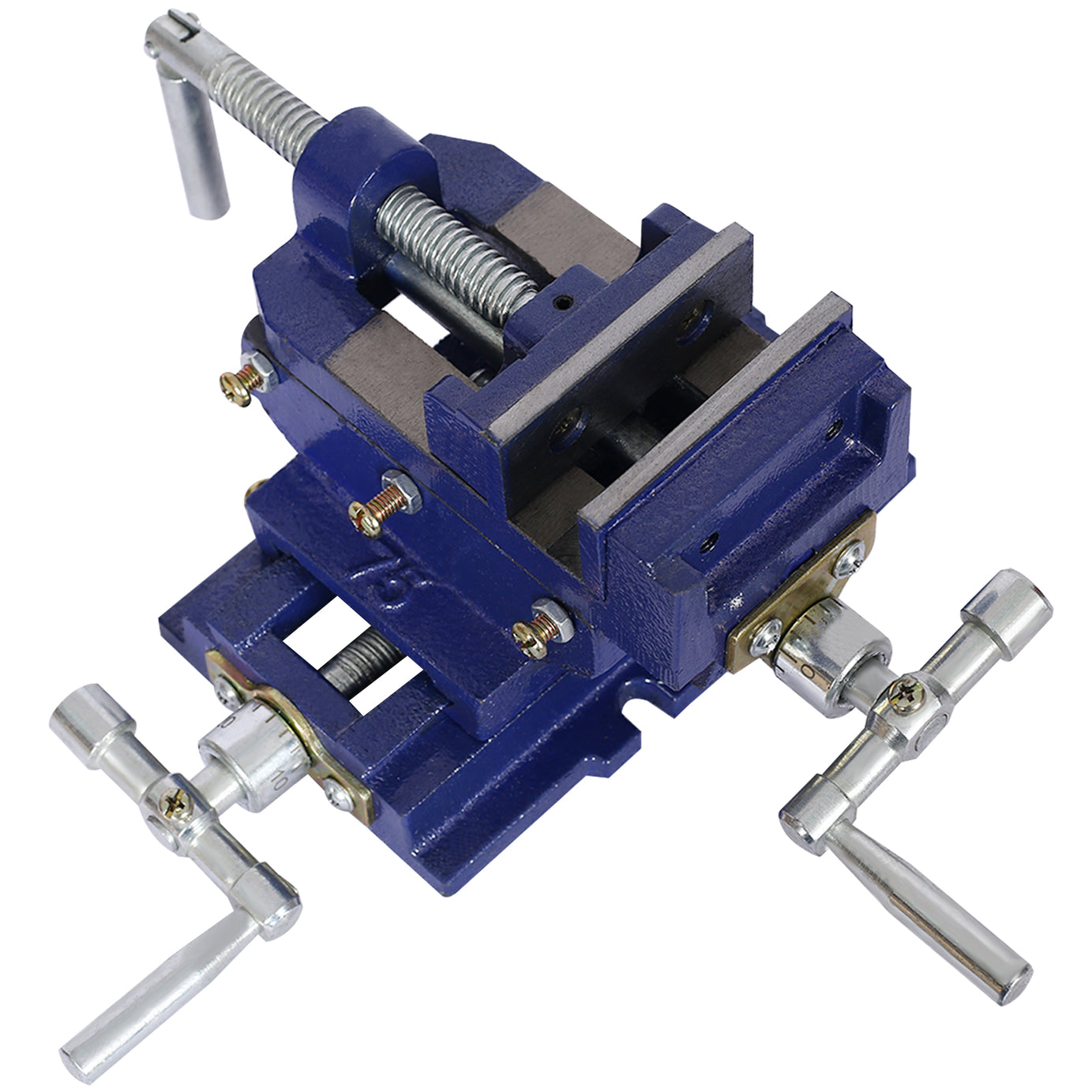 Cross slide vise, Drill Press Vise 3inch,drill press metal milling 2 way X-Y ,benchtop wood working clamp machine--1