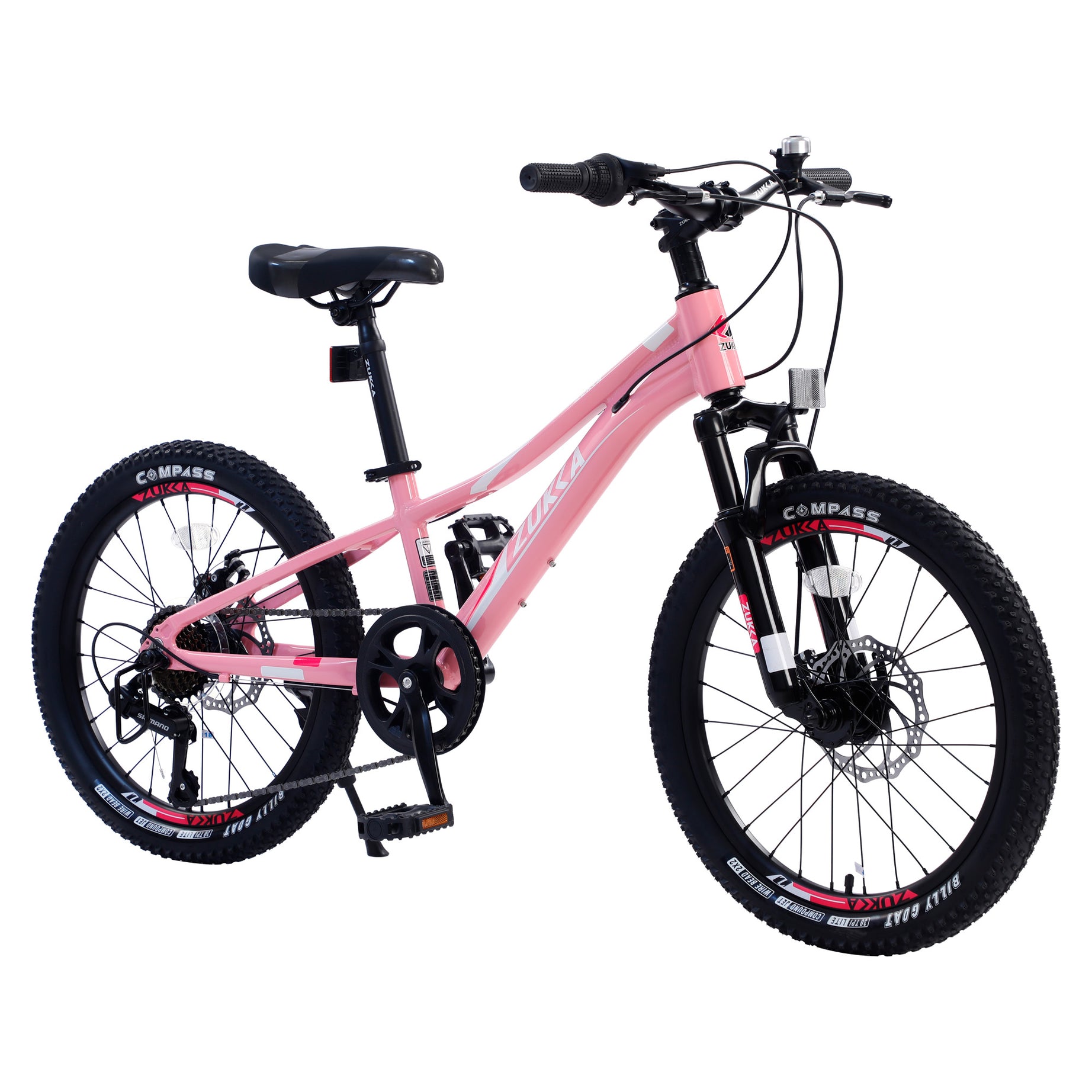 Mountain Bike for Girls and Boys  Mountain 20 inch shimano 7-Speed bike--1