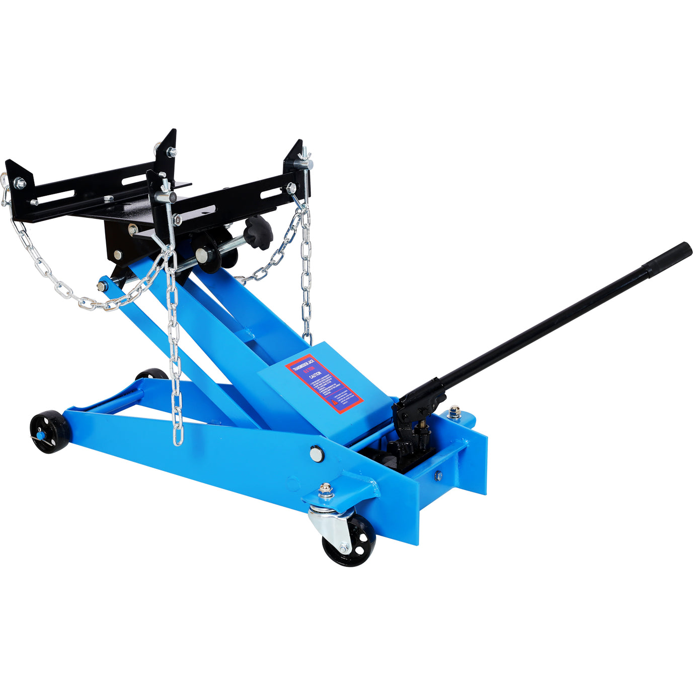 Hydraulic transmission service jack,flloor jack 1/2ton capacity 1000lb,low profile blue--1