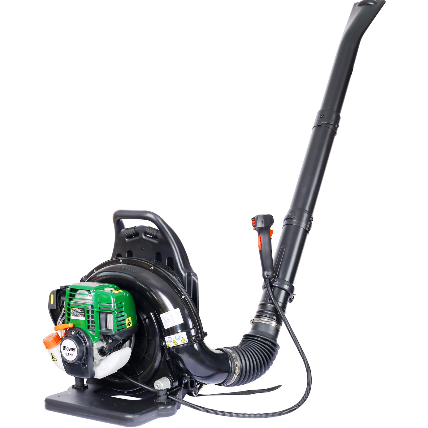 4-STROKE BACKPACK LEAF BLOWER,GAS 37.7cc,1.5HP 580CFM ,super light weight 16.5lbs--1