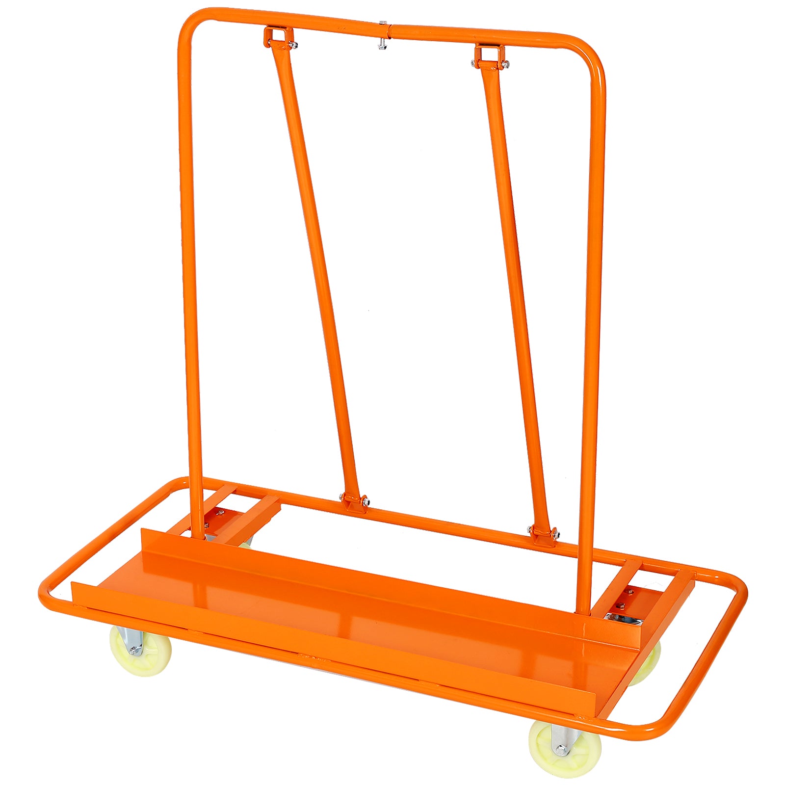 Heavy Duty Drywall Sheet Cart & Panel Dolly 1600lbs load capacity,panel service cart ,casters with brake--1