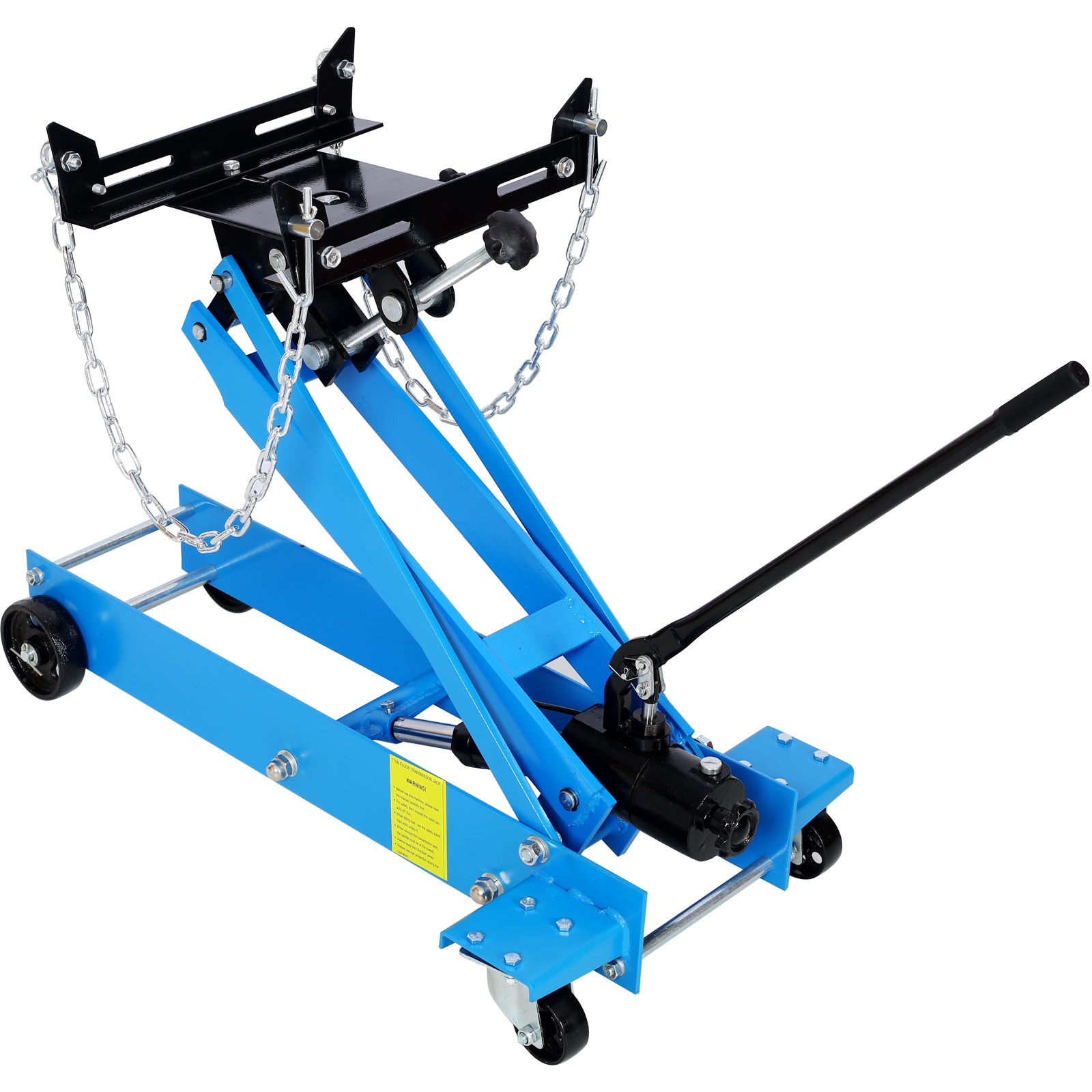 Hydraulic transmission service jack,flloor jack 1 ton capacity 2200lb,low profile--1