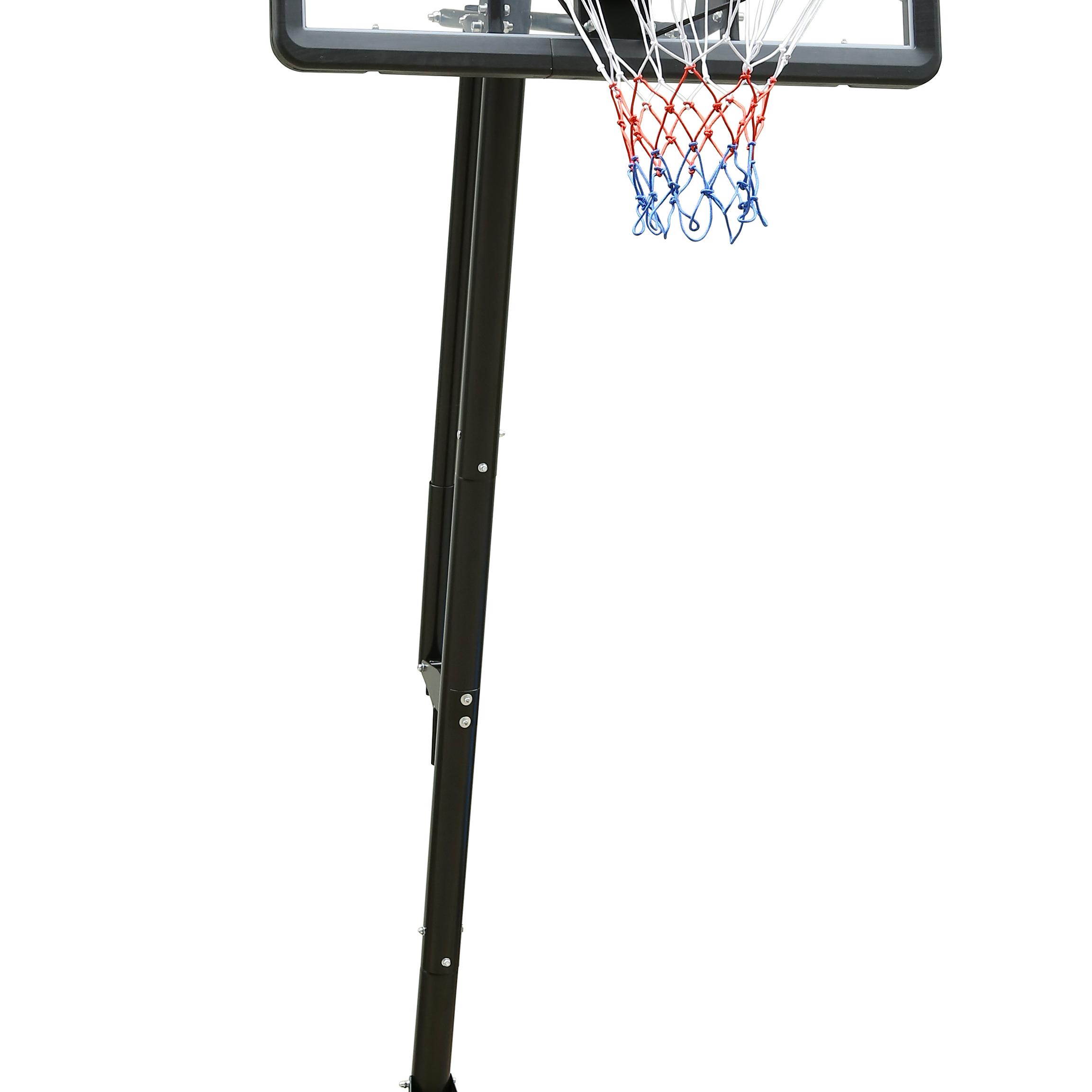 Use for Outdoor Height Adjustable 7.5 to 10ft Basketball Hoop 44 Inch Backboard Portable Basketball Goal System with Stable Base and Wheels--1