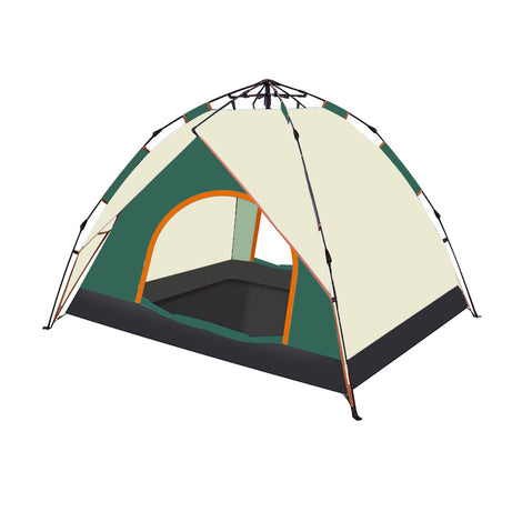 Camping dome tent is suitable for 2~3 people, waterproof, spacious, portable backpack tent, suitable for outdoor camping/hiking--1