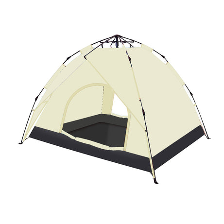 Camping dome tent is suitable for 2~3 people, waterproof, spacious, portable backpack tent, suitable for outdoor camping/hiking--1