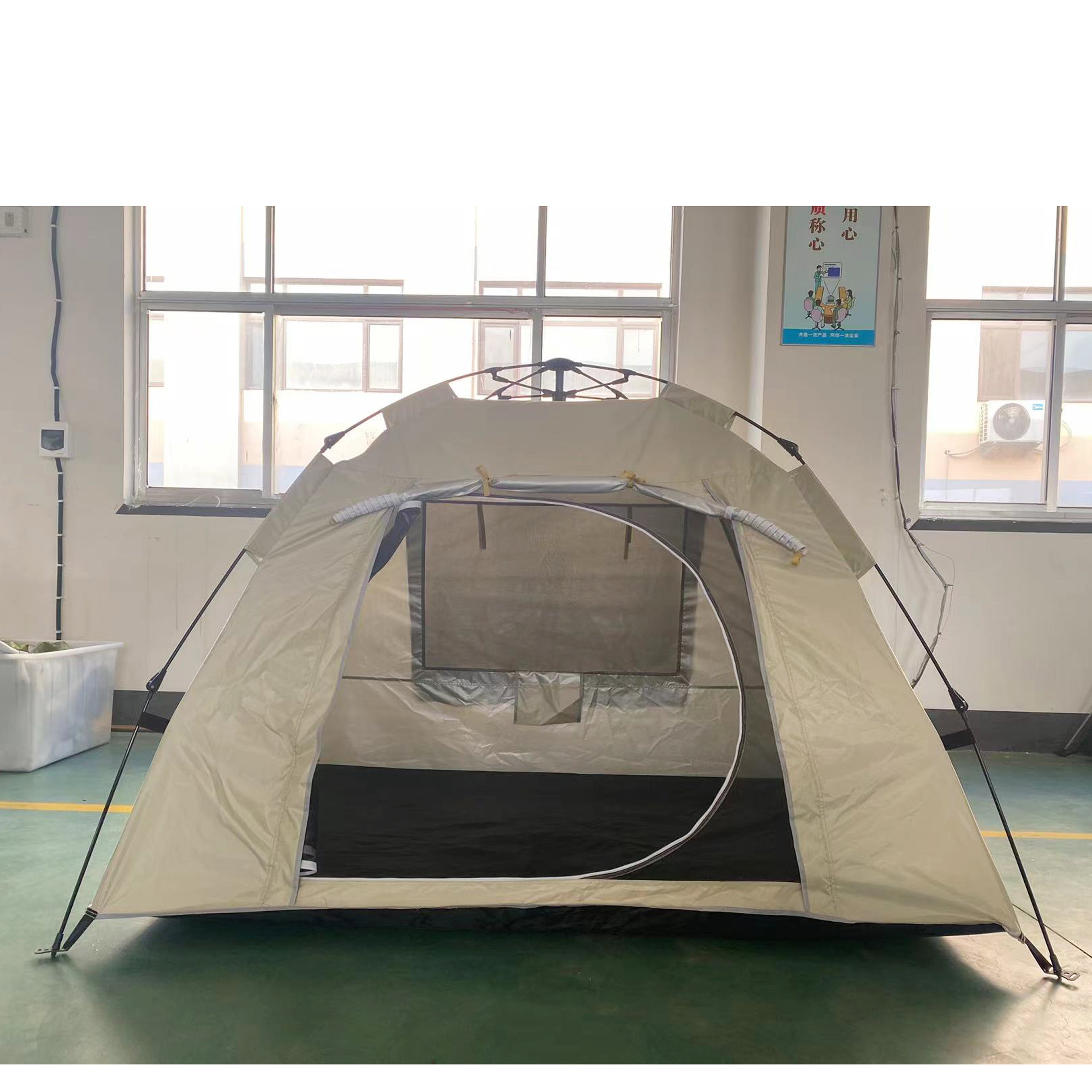 Camping dome tent is suitable for 2/3/4/5 people, waterproof, spacious, portable backpack tent, suitable for outdoor camping/hiking--1