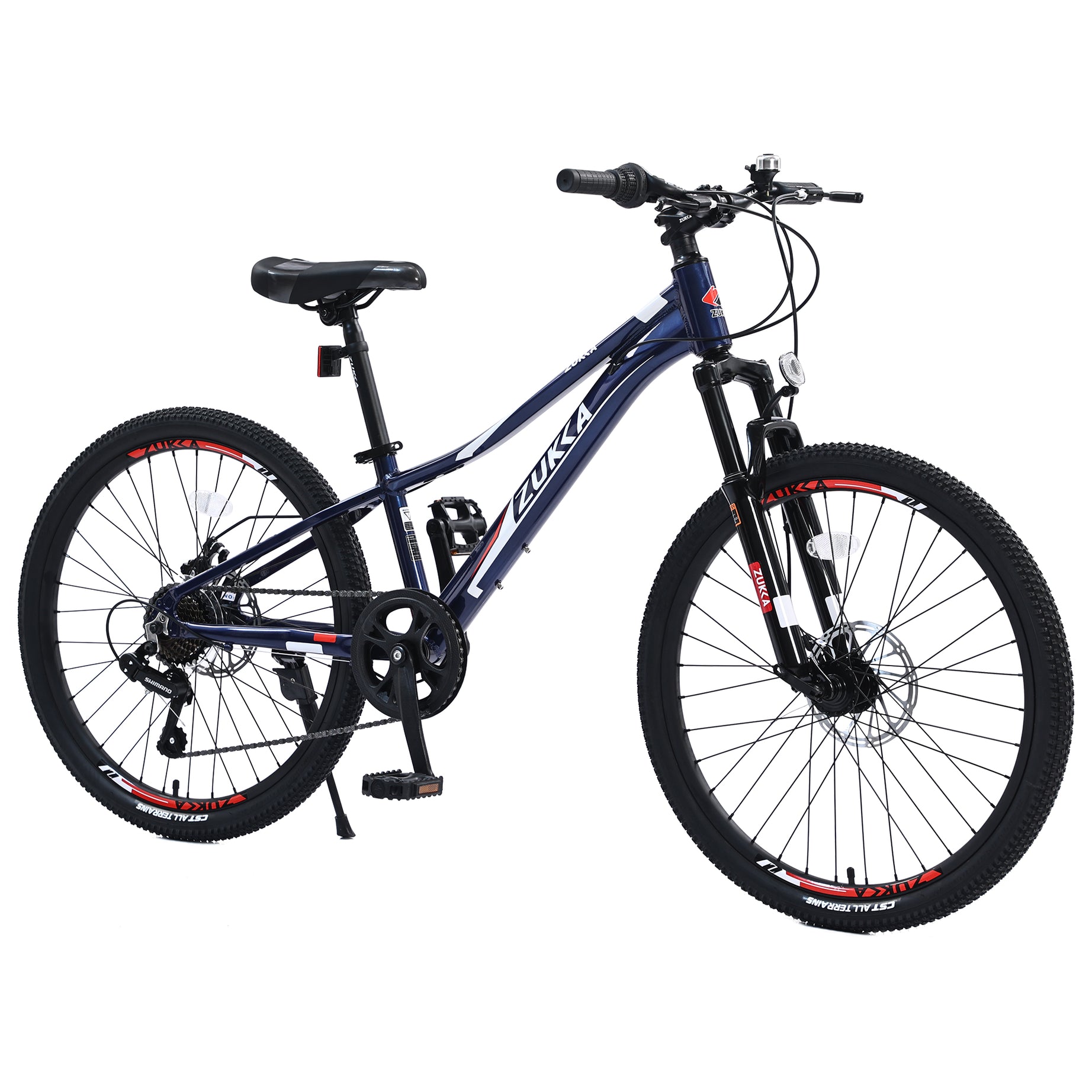 Mountain Bike for Girls and Boys  Mountain 24 inch shimano 7-Speed bike--1