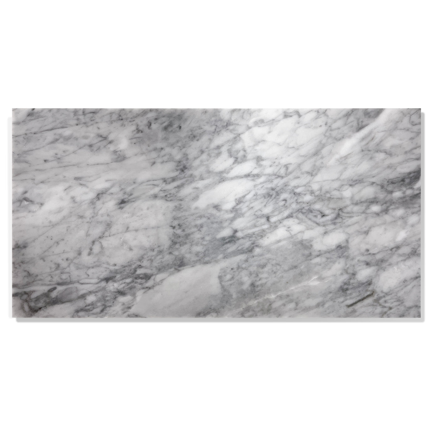 12*24 Carrara Marble, Gray marble, natural marble, for wall and floor, polished marble tile--1