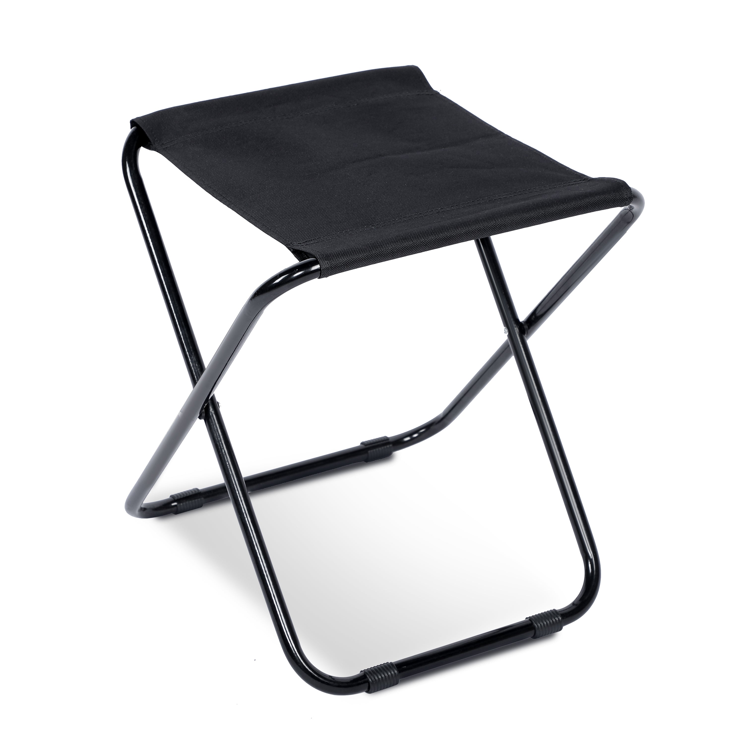 YSSOA Folding Camping Stool, Portable Collapsible Camp Stool, Folding Foot Rest for Lightweight Compact Chair, Foldable Footstool Ottoman for Outdoor Hiking Backpacking Fishing Picnic Barbecue BBQ--1