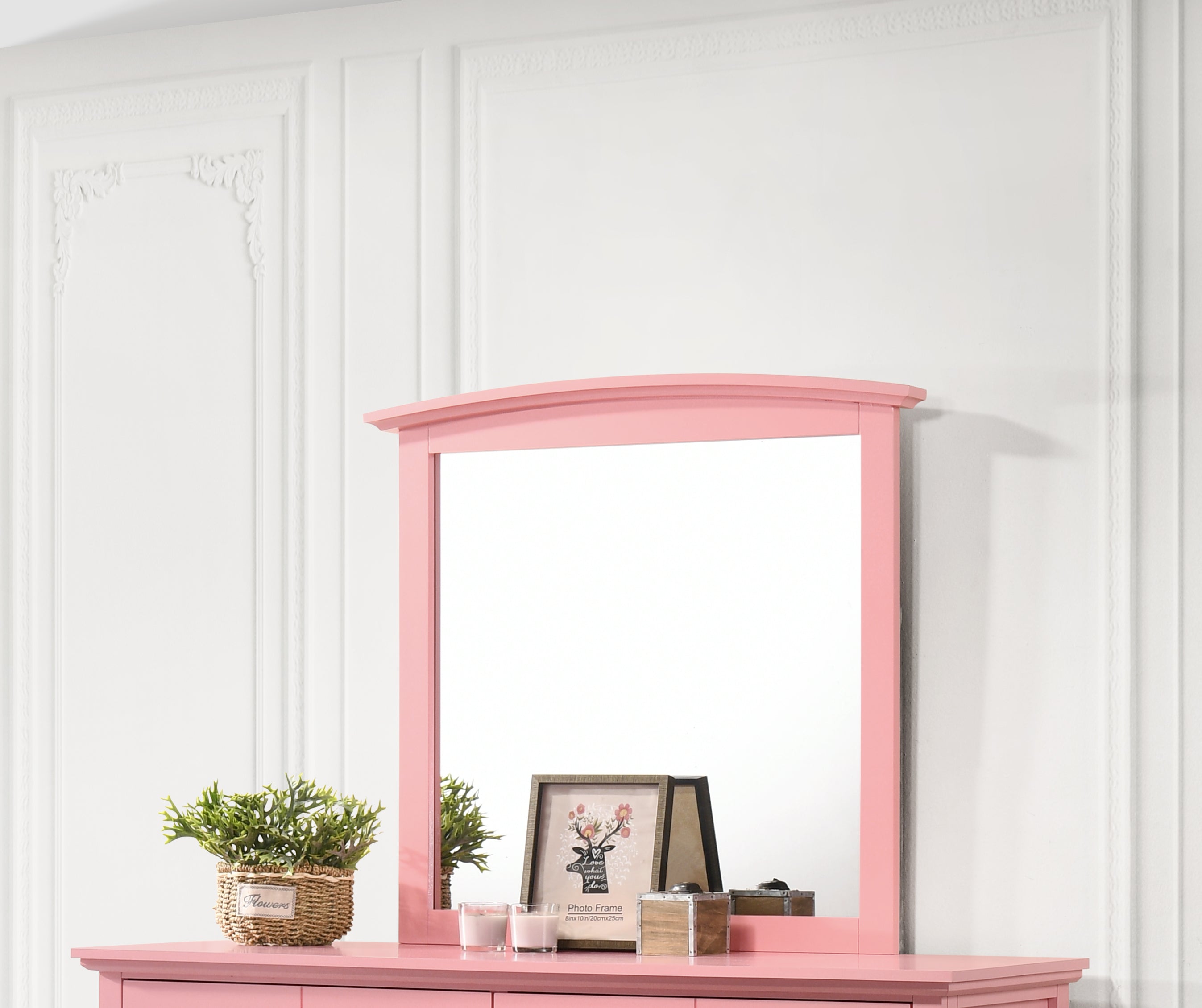 Glory Furniture Hammond G5404-M Mirror , Pink--1