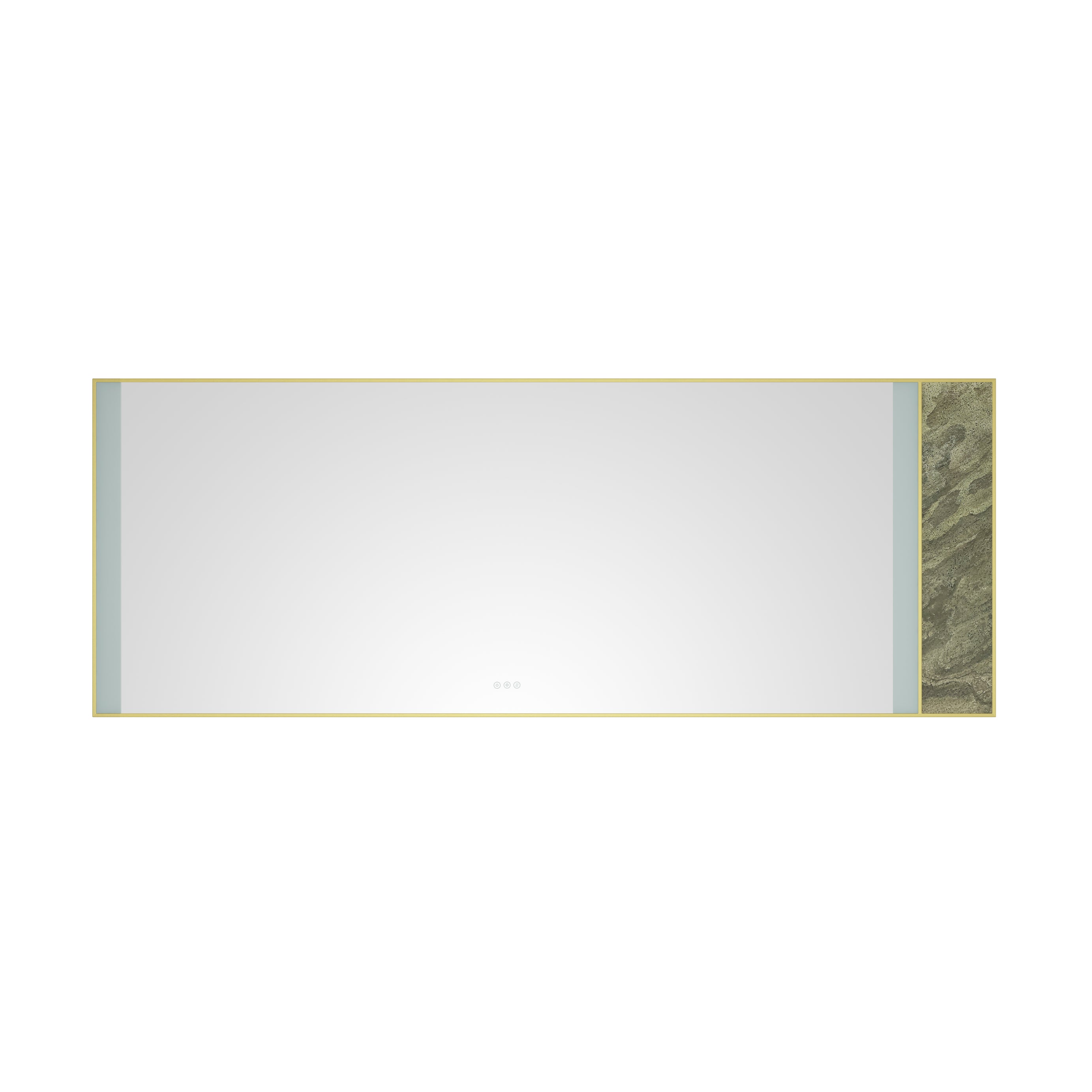 96x 36Inch LED Mirror Bathroom Vanity Mirror with Back Light, Wall Mount Anti-Fog Memory Large Adjustable Vanity Mirror
Natural stone decoration decoration follows LED changes--1