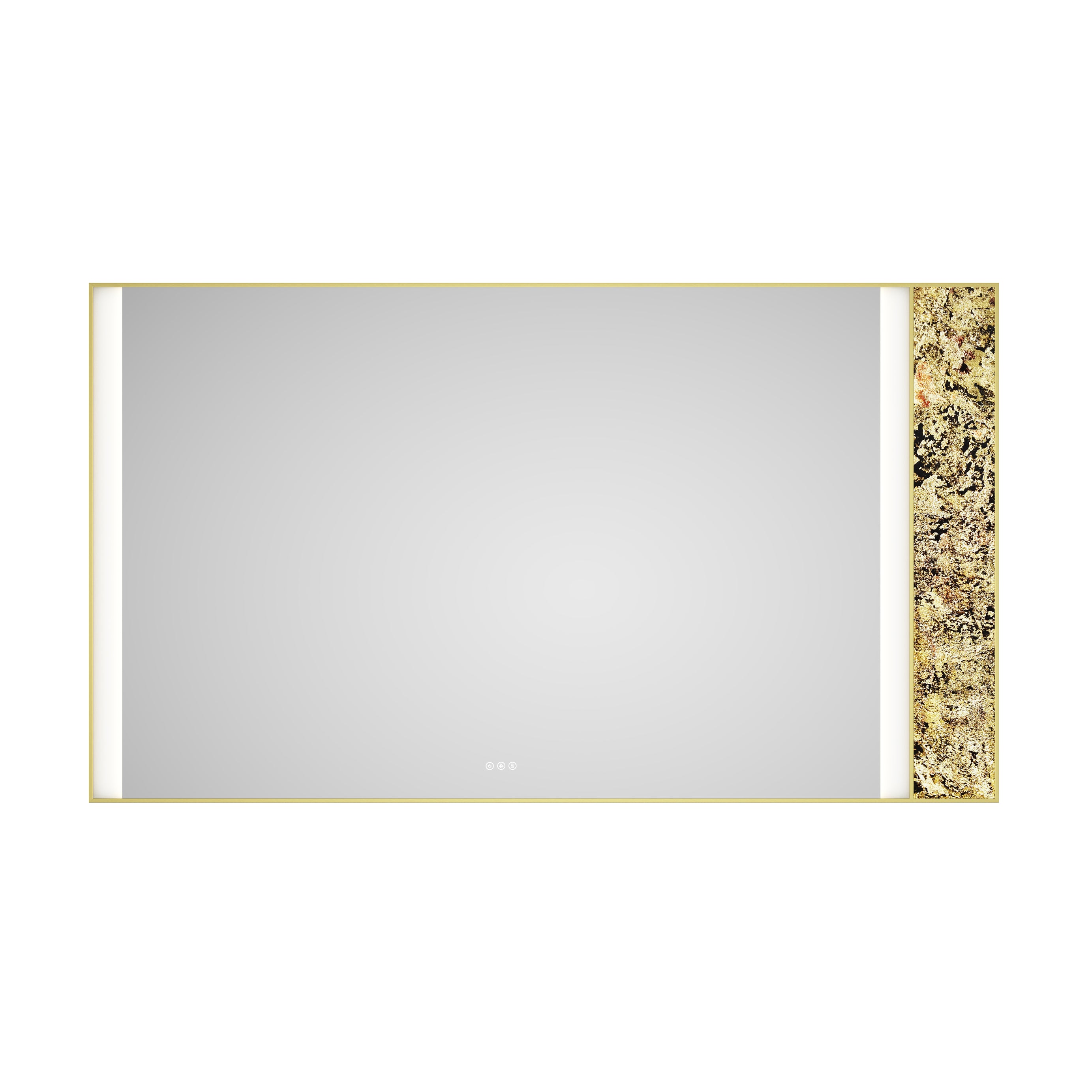 84x 48Inch LED Mirror Bathroom Vanity Mirror with Back Light, Wall Mount Anti-Fog Memory Large Adjustable Vanity Mirror
Natural stone decoration decoration follows LED changes--1