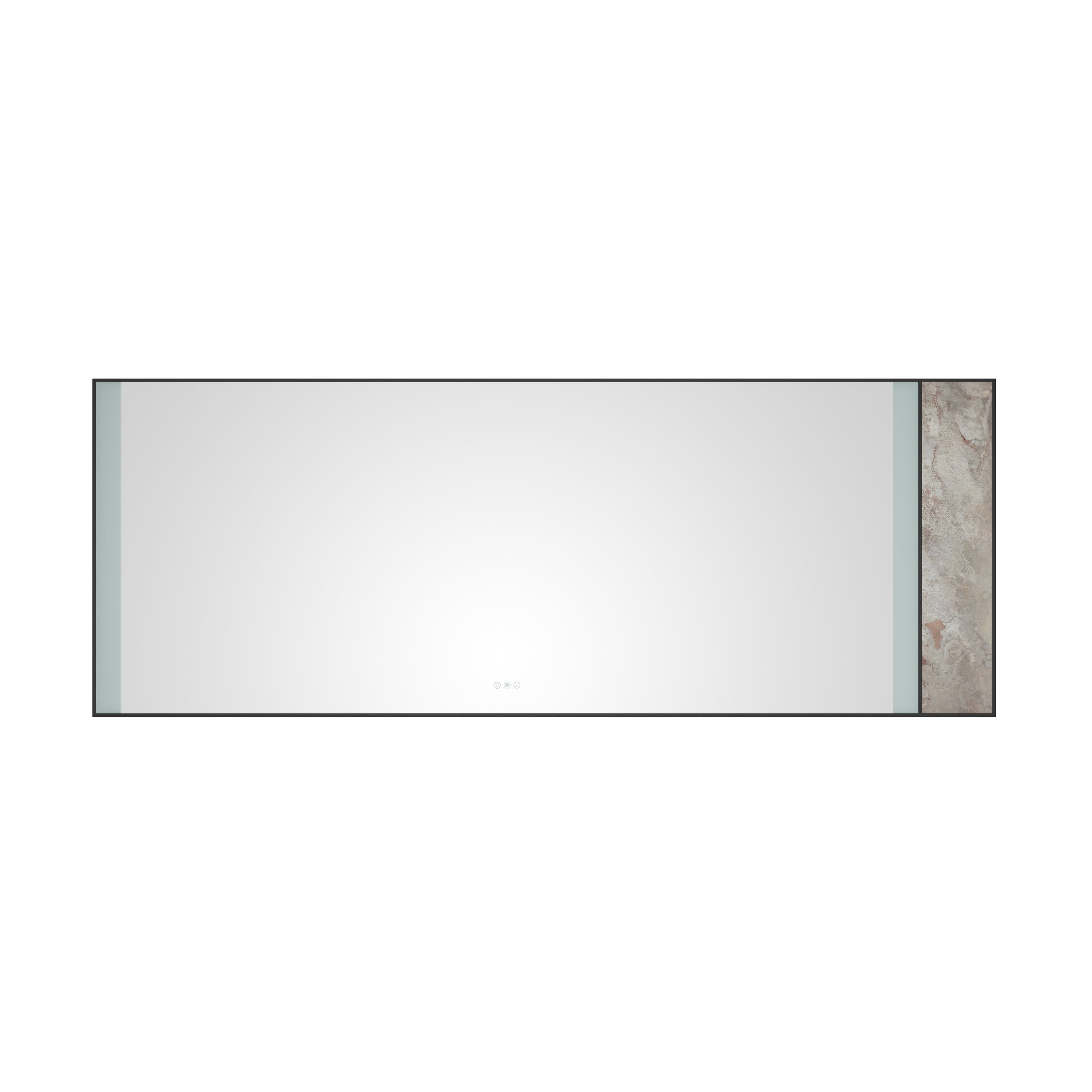 96x 36Inch LED Mirror Bathroom Vanity Mirror with Back Light, Wall Mount Anti-Fog Memory Large Adjustable Vanity Mirror
Natural stone decoration decoration follows LED changes--1