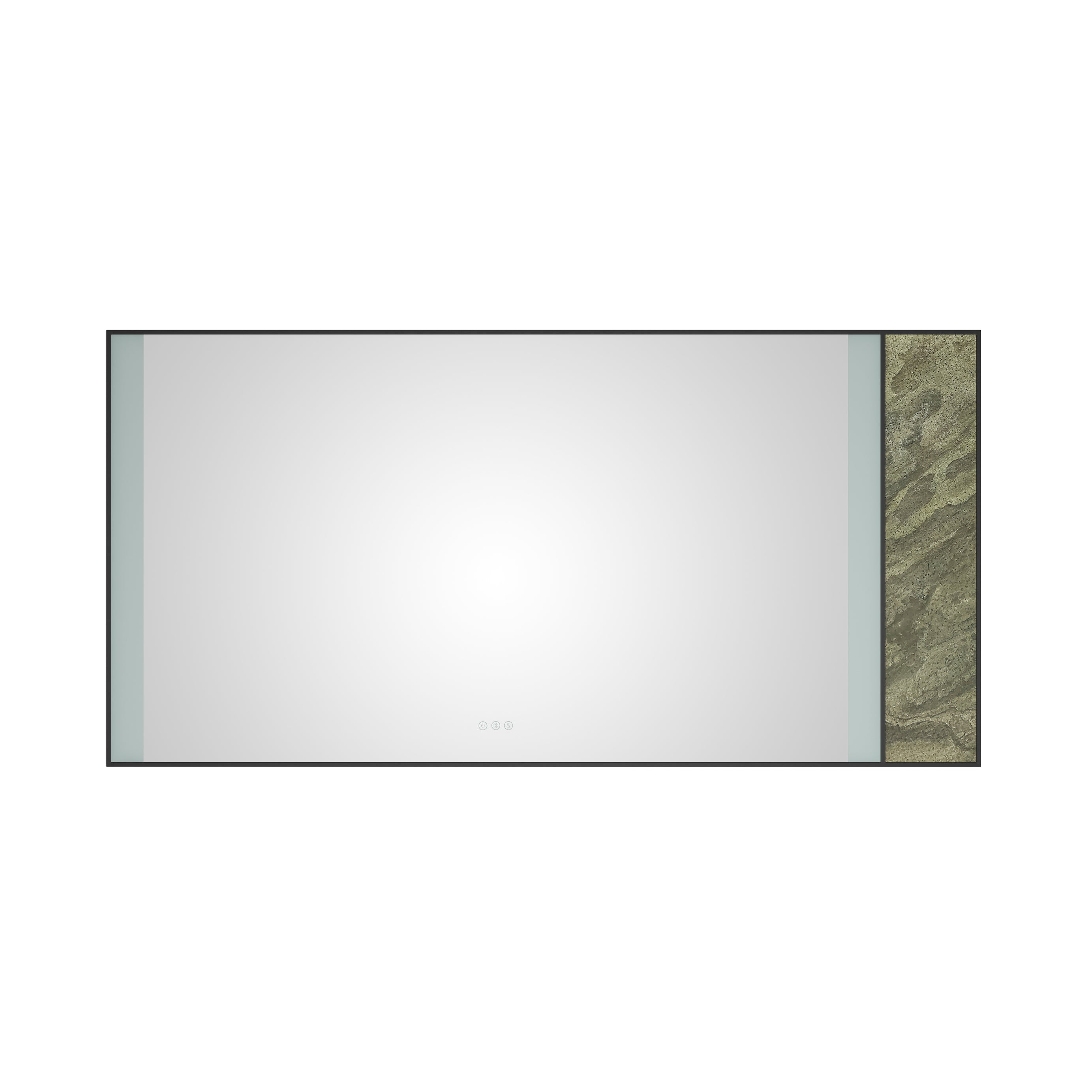 72x 36Inch LED Mirror Bathroom Vanity Mirror with Back Light, Wall Mount Anti-Fog Memory Large Adjustable Vanity Mirror
Natural stone decoration decoration follows LED changes--1