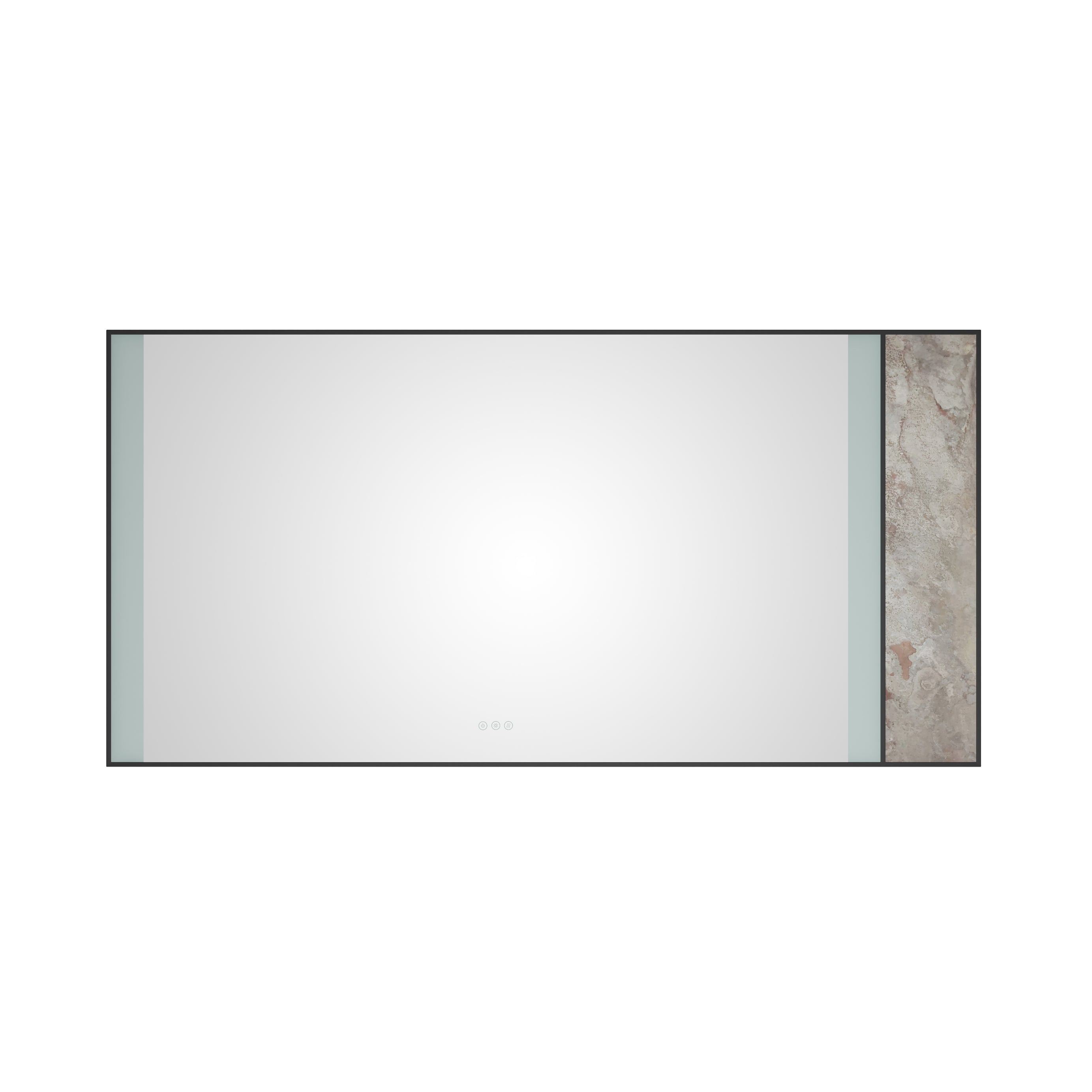 72x 36Inch LED Mirror Bathroom Vanity Mirror with Back Light, Wall Mount Anti-Fog Memory Large Adjustable Vanity Mirror
Natural stone decoration decoration follows LED changes--1