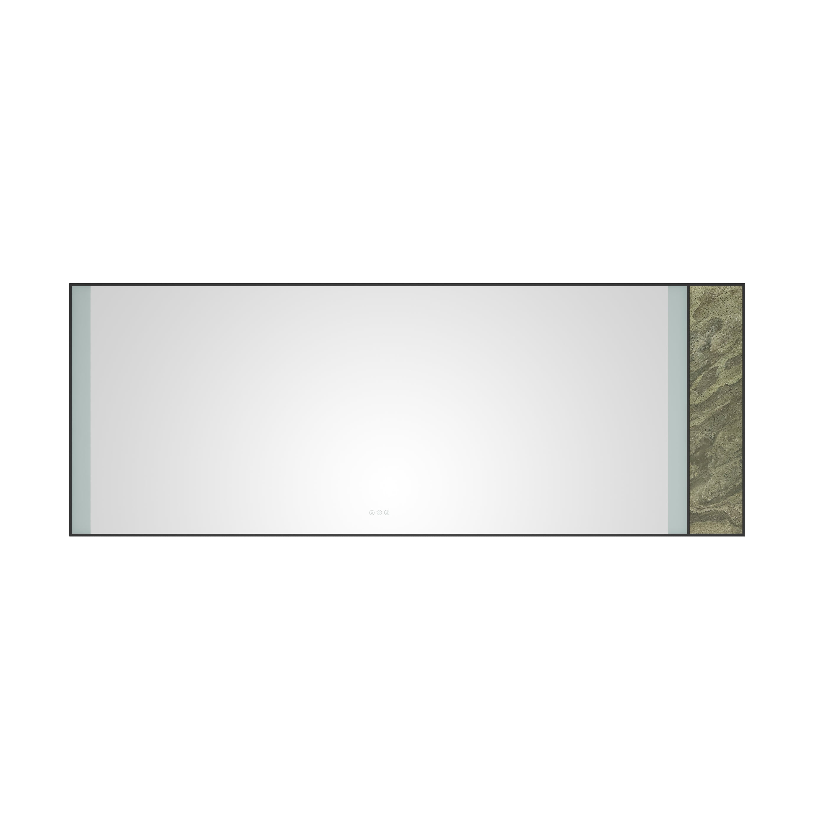 96x 36Inch LED Mirror Bathroom Vanity Mirror with Back Light, Wall Mount Anti-Fog Memory Large Adjustable Vanity Mirror
Natural stone decoration decoration follows LED changes--1