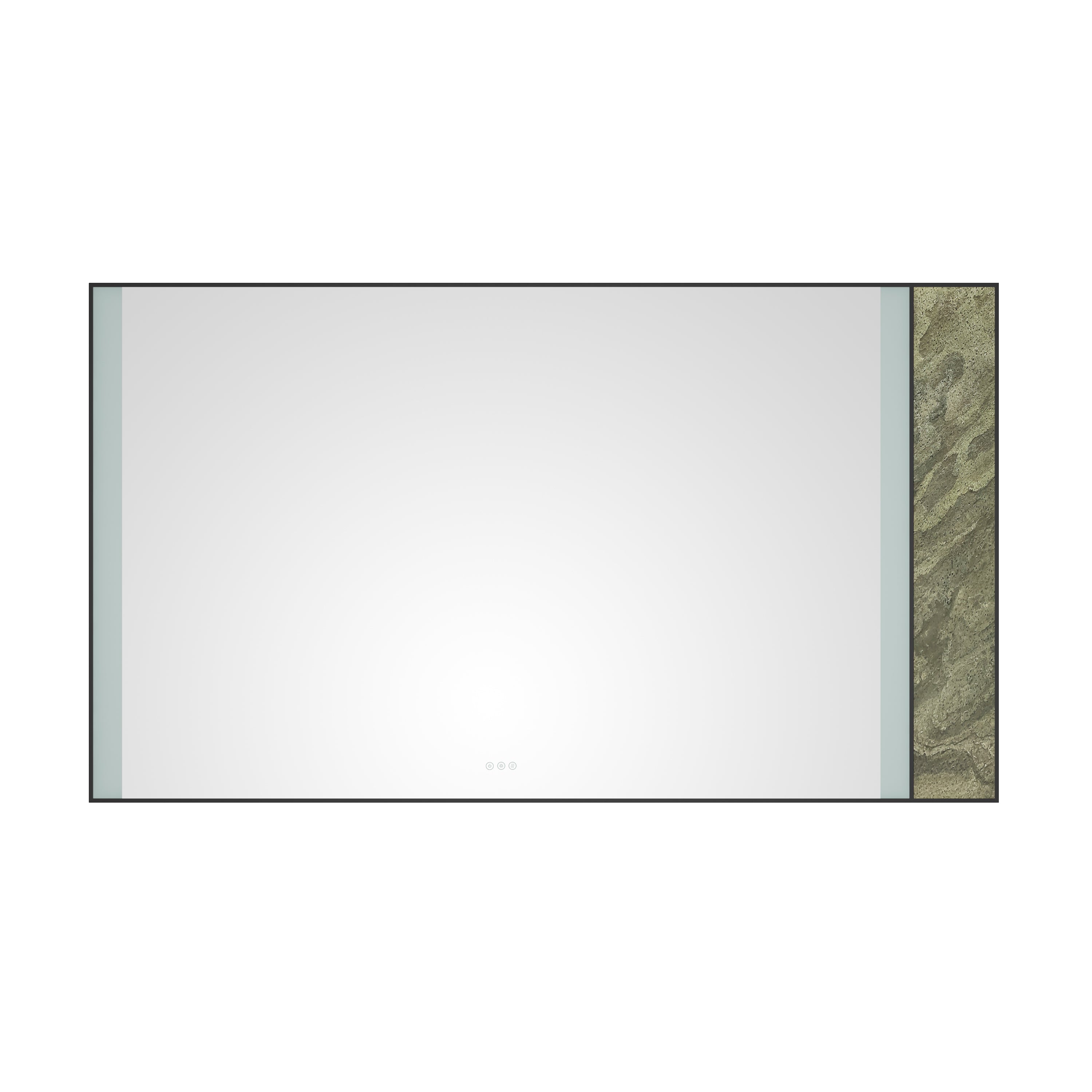 84x 48Inch LED Mirror Bathroom Vanity Mirror with Back Light, Wall Mount Anti-Fog Memory Large Adjustable Vanity Mirror
Natural stone decoration decoration follows LED changes--1