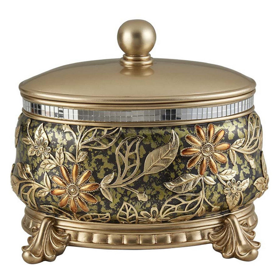 9 Inch Chrysanthemum Resin Jewelry Box--1