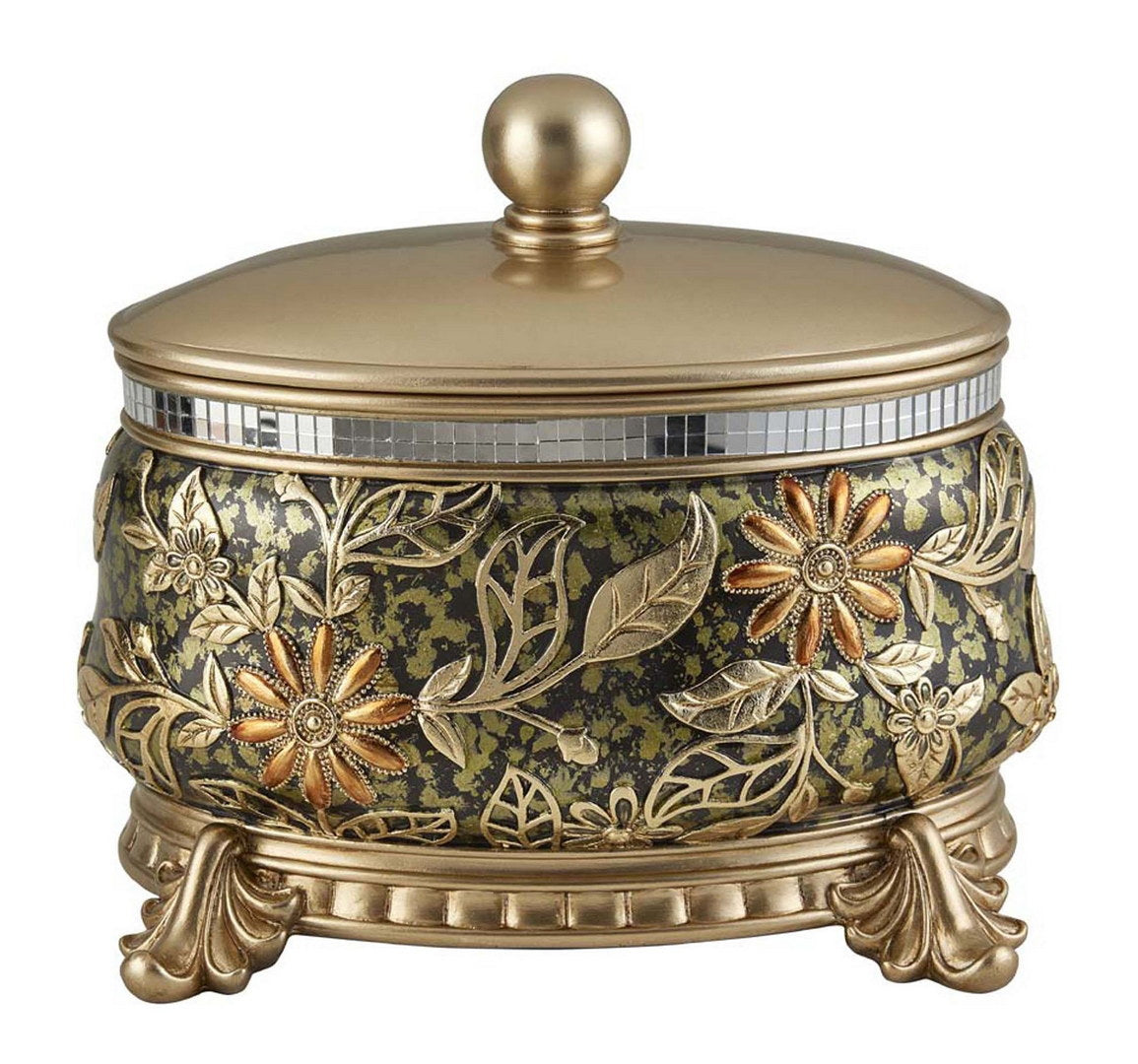 9 Inch Chrysanthemum Resin Jewelry Box--1